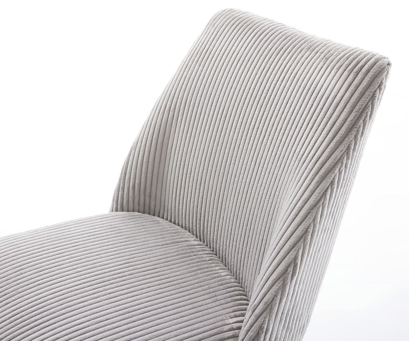 Esszimmerstuhl Elso-Flex Cord Silbergrau Kufengestell Edelstahl Taschenfederkern 3 Esszimmerstuhl Elso-Flex Cord Silbergrau Kufengestell Edelstahl Taschenfederkern 3