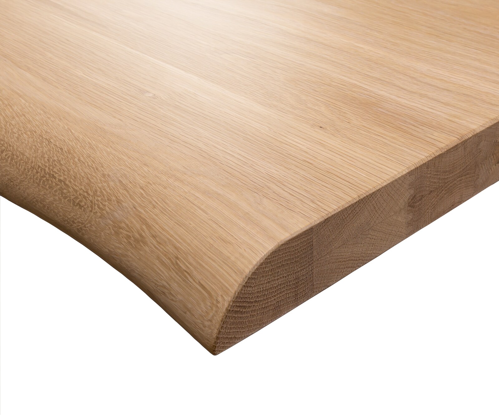 Esstischplatte Edge 300x100 cm Eiche Natur Live-Edge 3