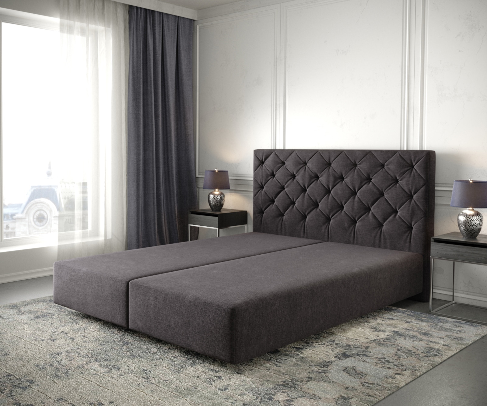 Boxspringgestell Dream-Great ohne Matratze und Topper Bettgestell 3