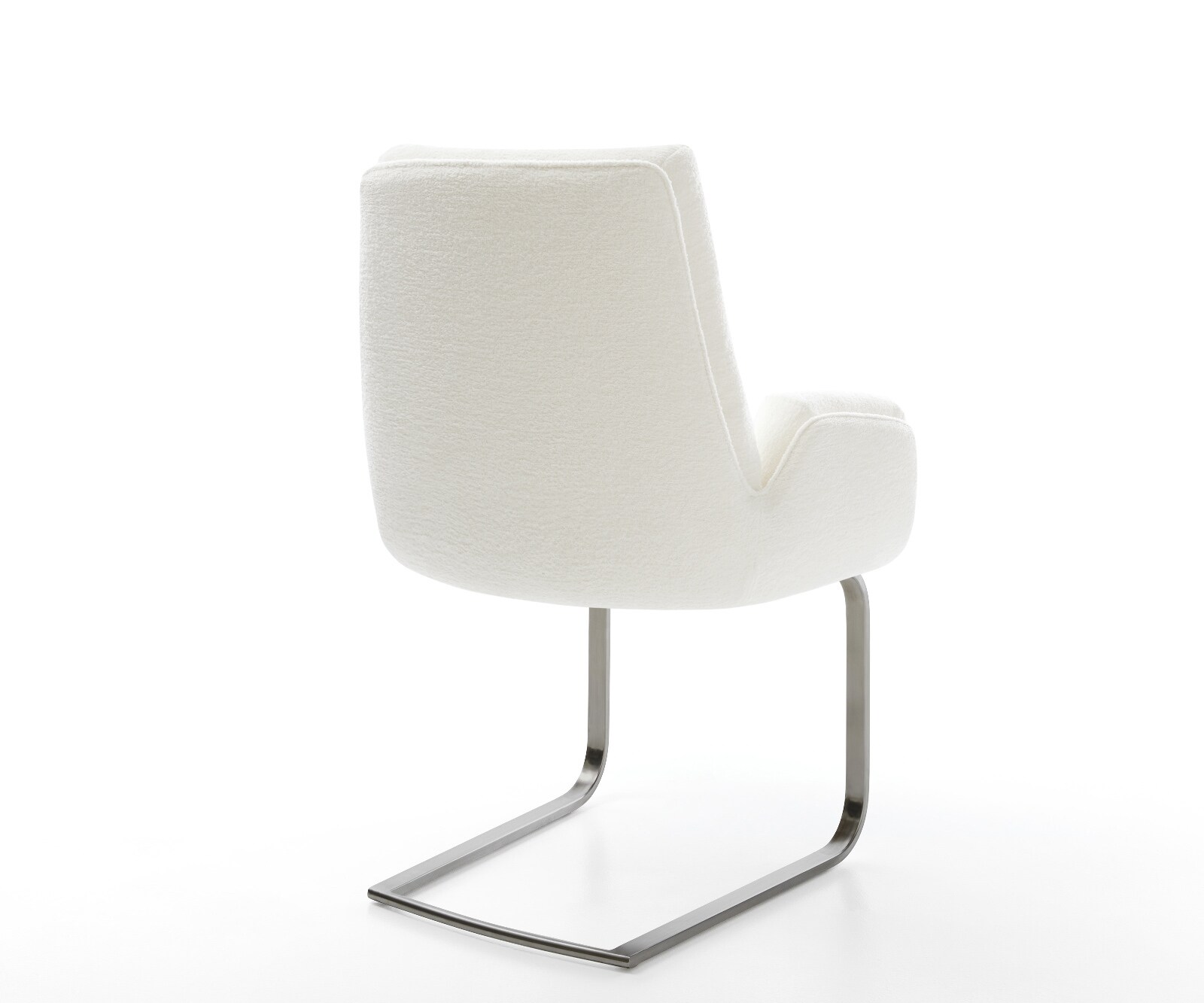 Freischwinger Clea-Flex Bouclé Soft Beige Freischwinger flach Graphit 5