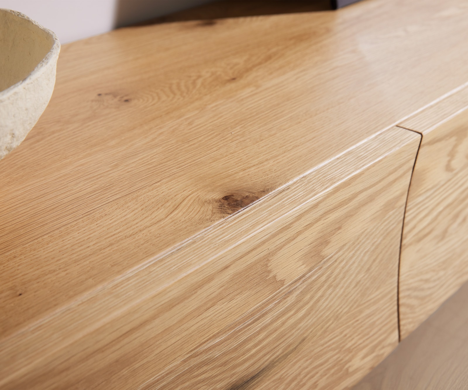 Lowboard Wyatt 220 cm Eiche Natur 4 Schübe schwebend 4 Lowboard Wyatt 220 cm Eiche Natur 4 Schübe schwebend 4