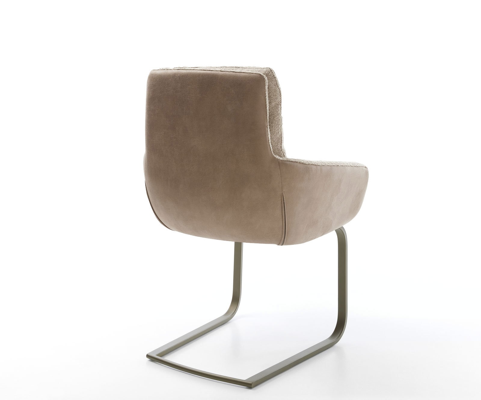 Freischwinger Abelia-Flex mit Armlehnen Materialmix Schlamm Freischwinger flach Effektfinish Titan 4 Freischwinger Abelia-Flex mit Armlehnen Materialmix Schlamm Freischwinger flach Effektfinish Titan 4