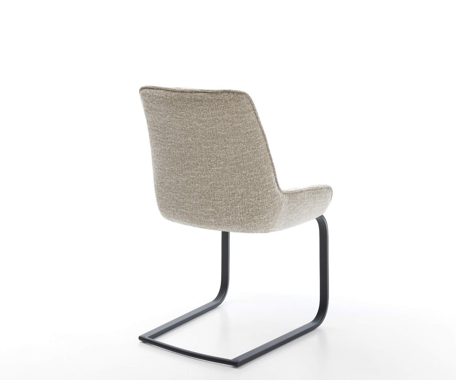 Freischwinger Taimi-Flex Webstoff Soft Beige Freischwinger flach Schwarz 4