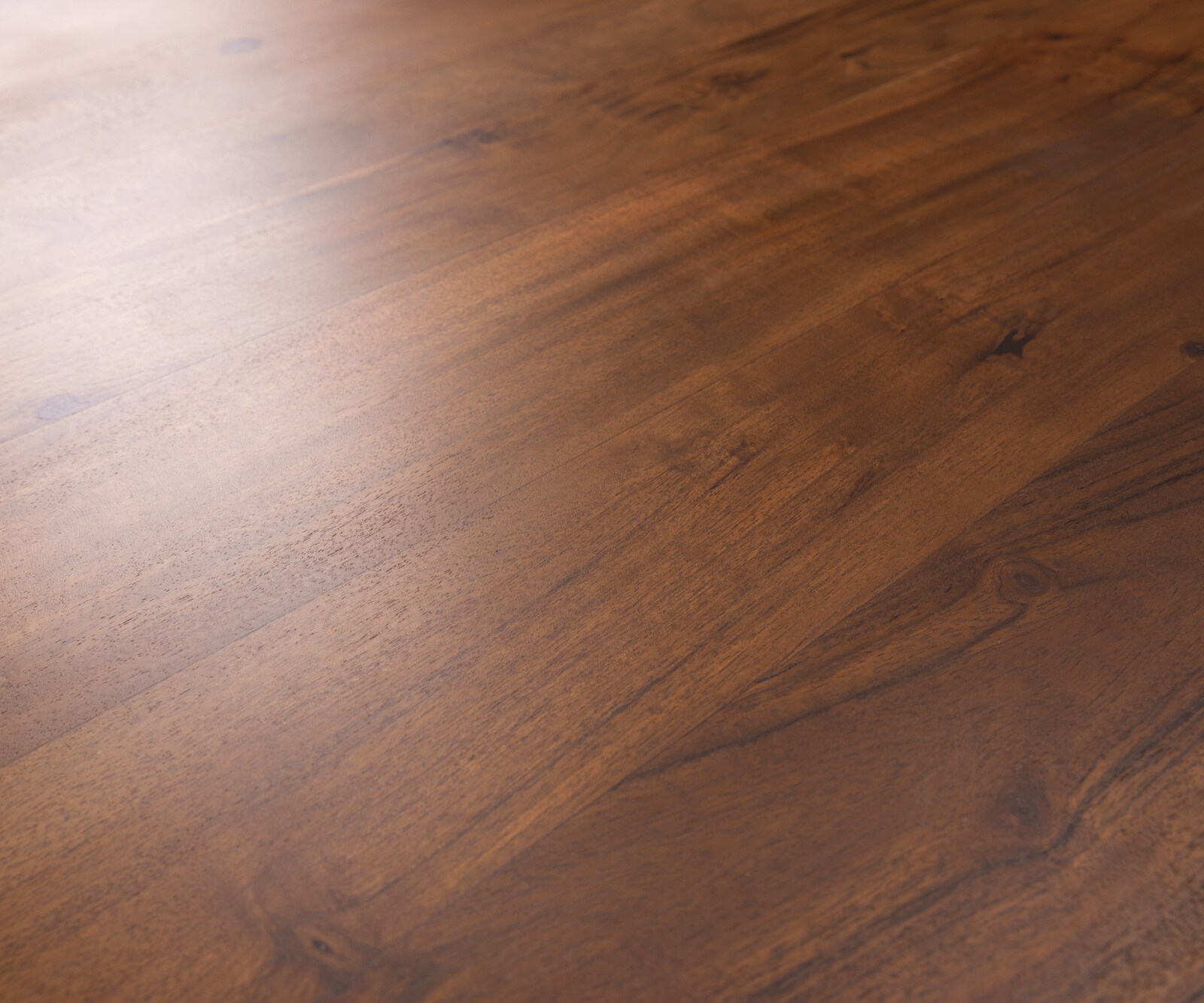 Esstisch Edge 200x100 Akazie Braun Troa Metall Schwarz Live-Edge 2