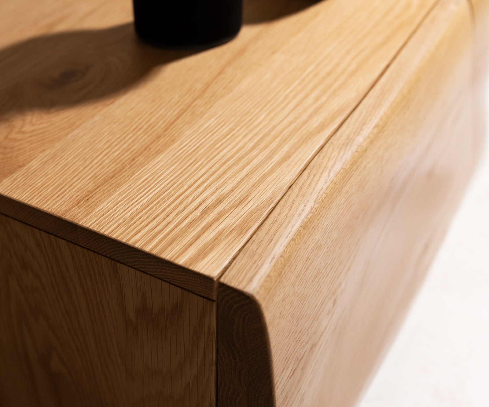 Sideboard New Live-Edge 145 cm Eiche Natur 3 Türen schwebend 3 Sideboard New Live-Edge 145 cm Eiche Natur 3 Türen schwebend 3