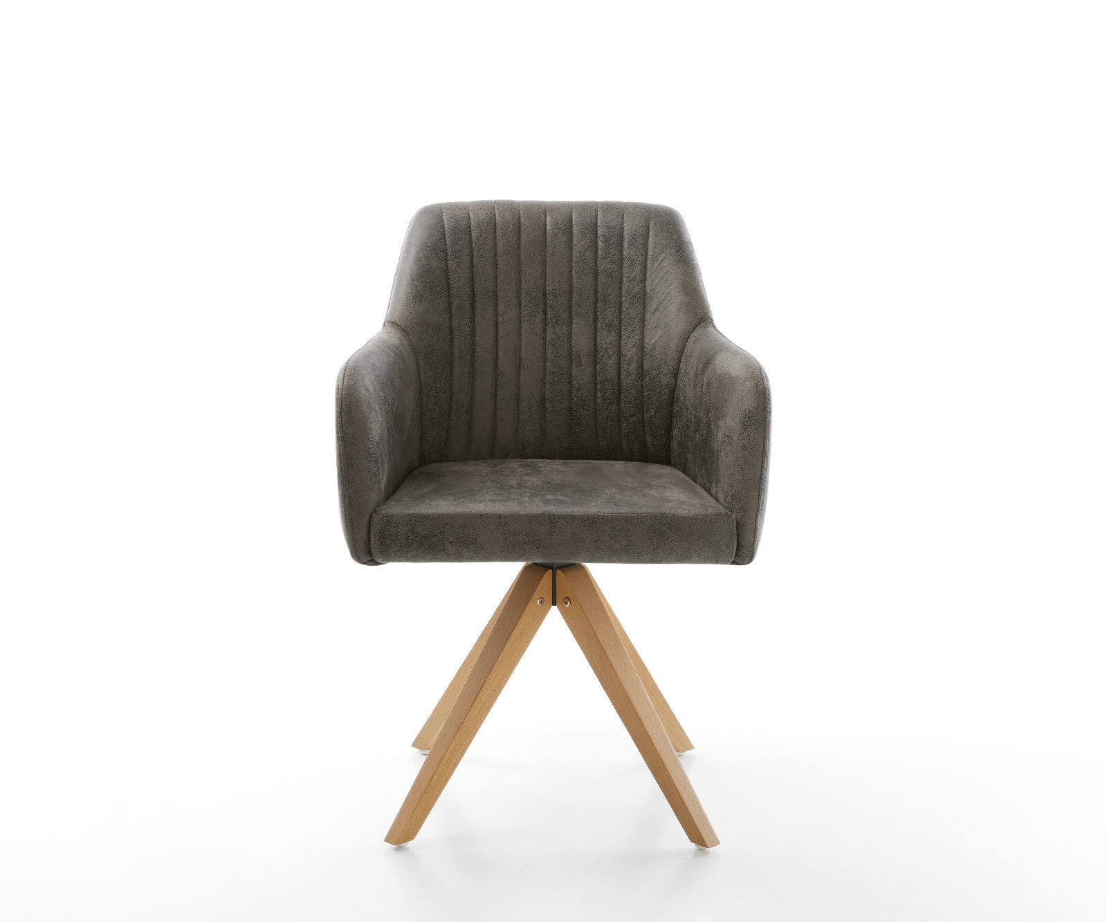 Esszimmerstuhl Greg-Flex Mikrofaser Grau Antik Holzgestell kantig Natur Taschenfederkern 1 Esszimmerstuhl Greg-Flex Mikrofaser Grau Antik Holzgestell kantig Natur Taschenfederkern 1
