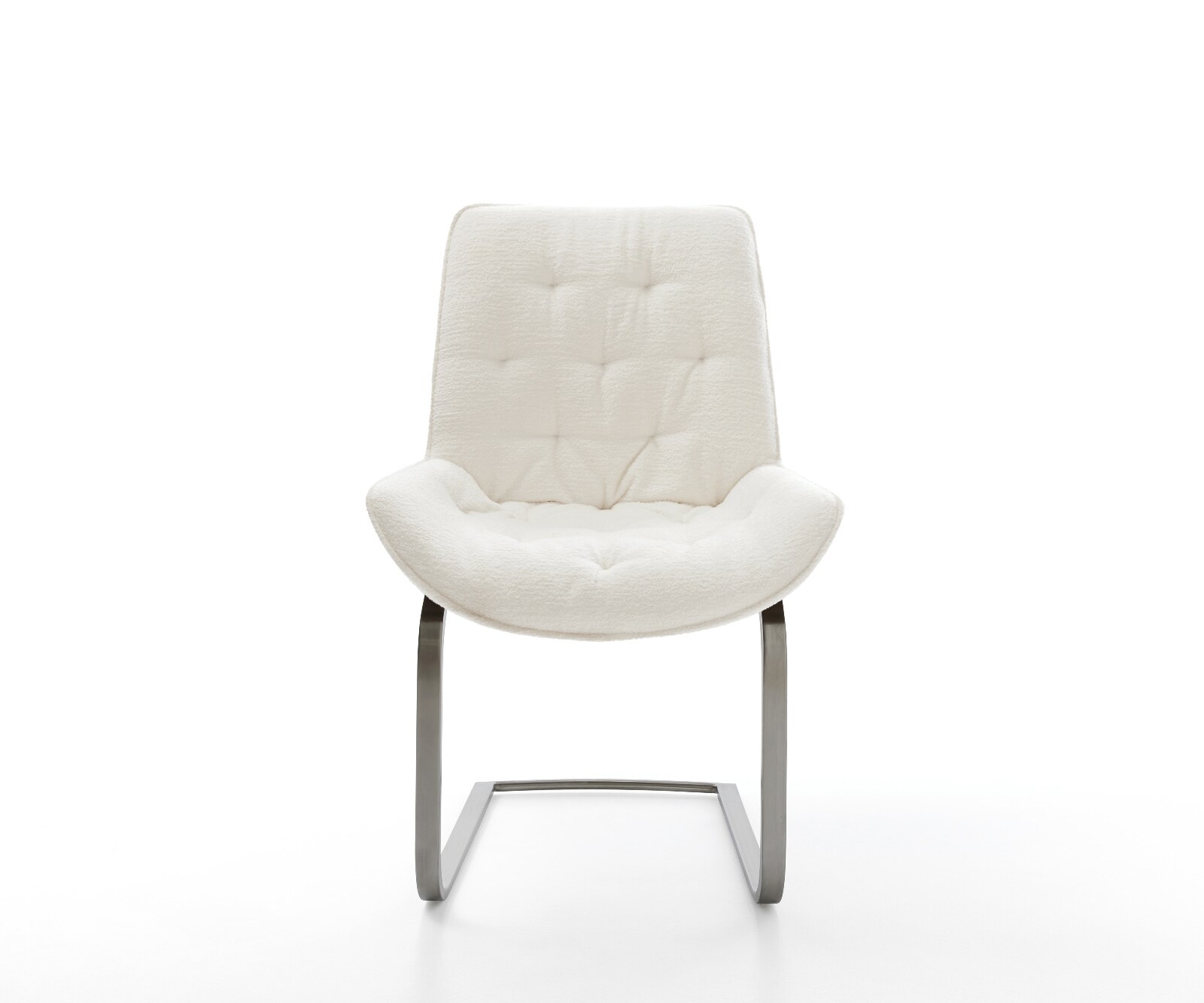 Freischwinger Taimi-Flex Bouclé Soft Beige Freischwinger flach Graphit 2