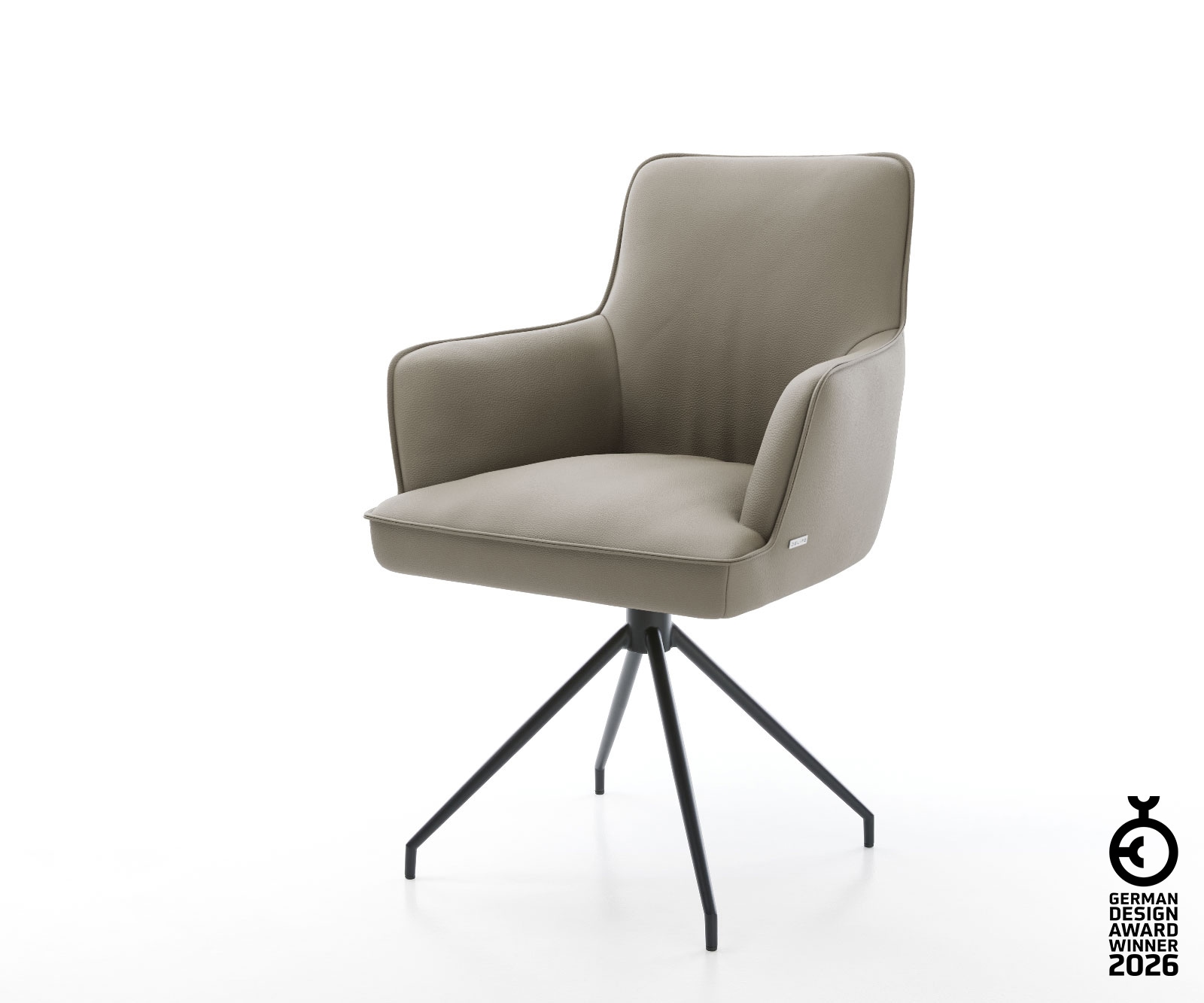 Esszimmerstuhl Heira-Flex mit Armlehnen Taschenfederkern 5