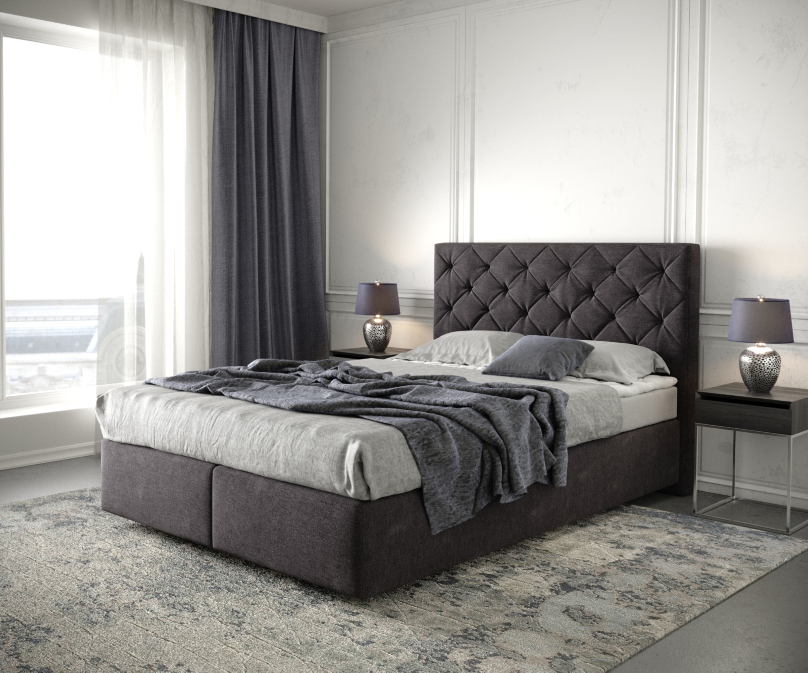 Boxspringbett Dream-Great mit Matratze und Topper 2