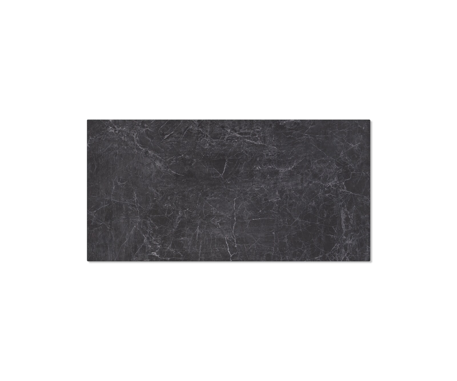 Esstisch Edge 200x100cmKeramik Laminam®Nero Greco Anthrazit Mittelfuß Flachstahl Schwarz 3