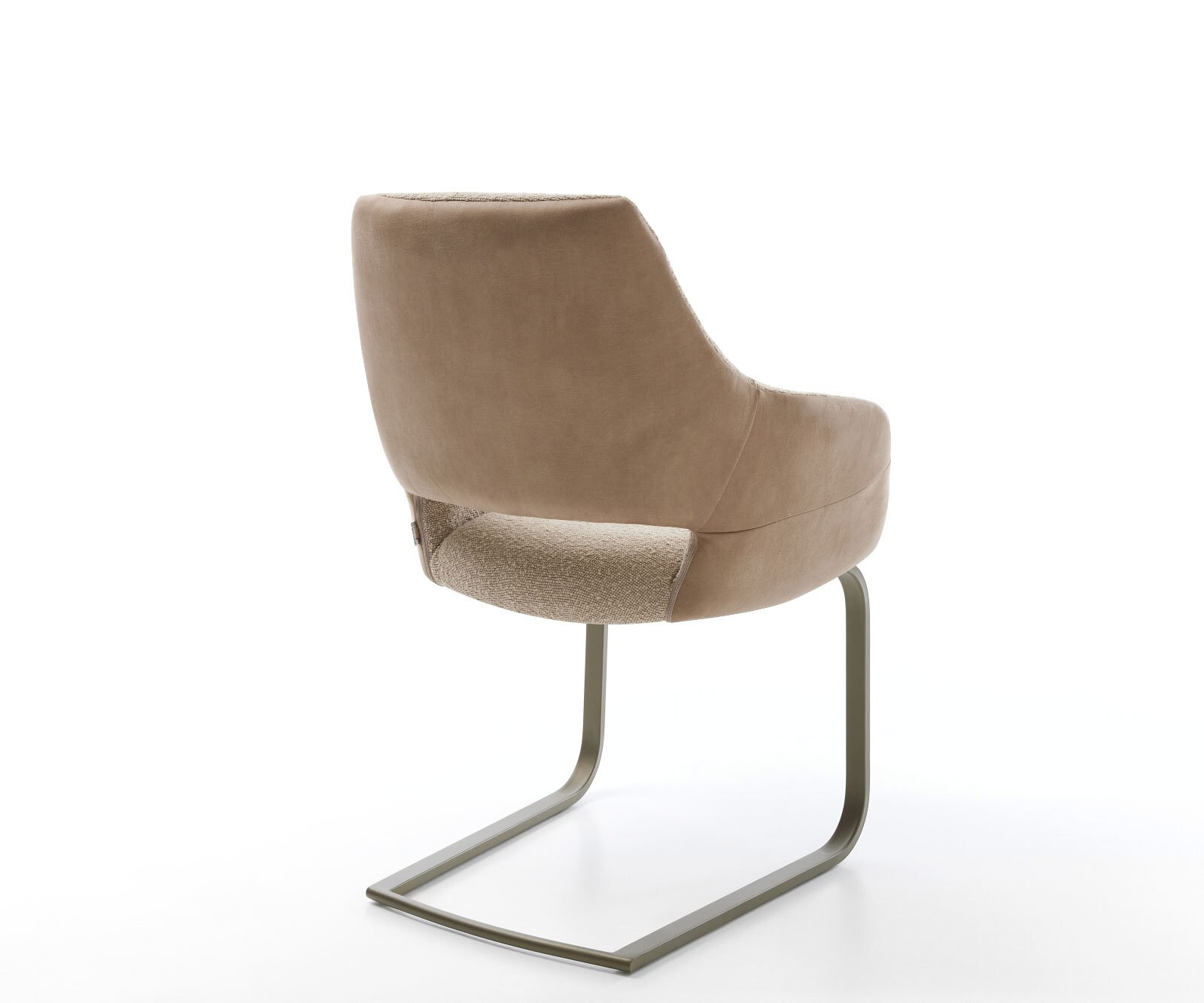 Freischwinger Yago-Flex mit Armlehnen Materialmix Schlamm Freischwinger flach Effektfinish Titan Taschenfederkern 4 Freischwinger Yago-Flex mit Armlehnen Materialmix Schlamm Freischwinger flach Effektfinish Titan Taschenfederkern 4