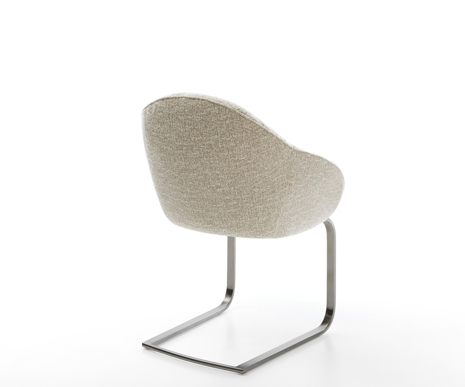 Freischwinger Gaio-Flex Webstoff Soft Beige Freischwinger flach Graphit 4