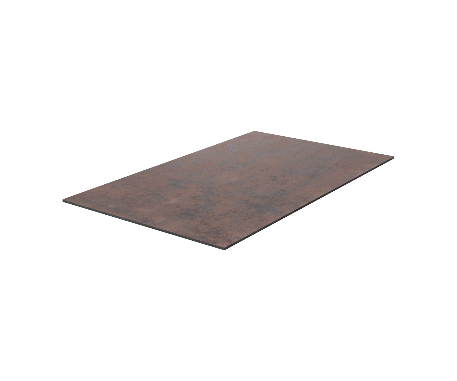 Esstischplatte Edge 140x90cm Glas Antique-Braun Esstischplatte Edge 140x90cm Glas Antique-Braun