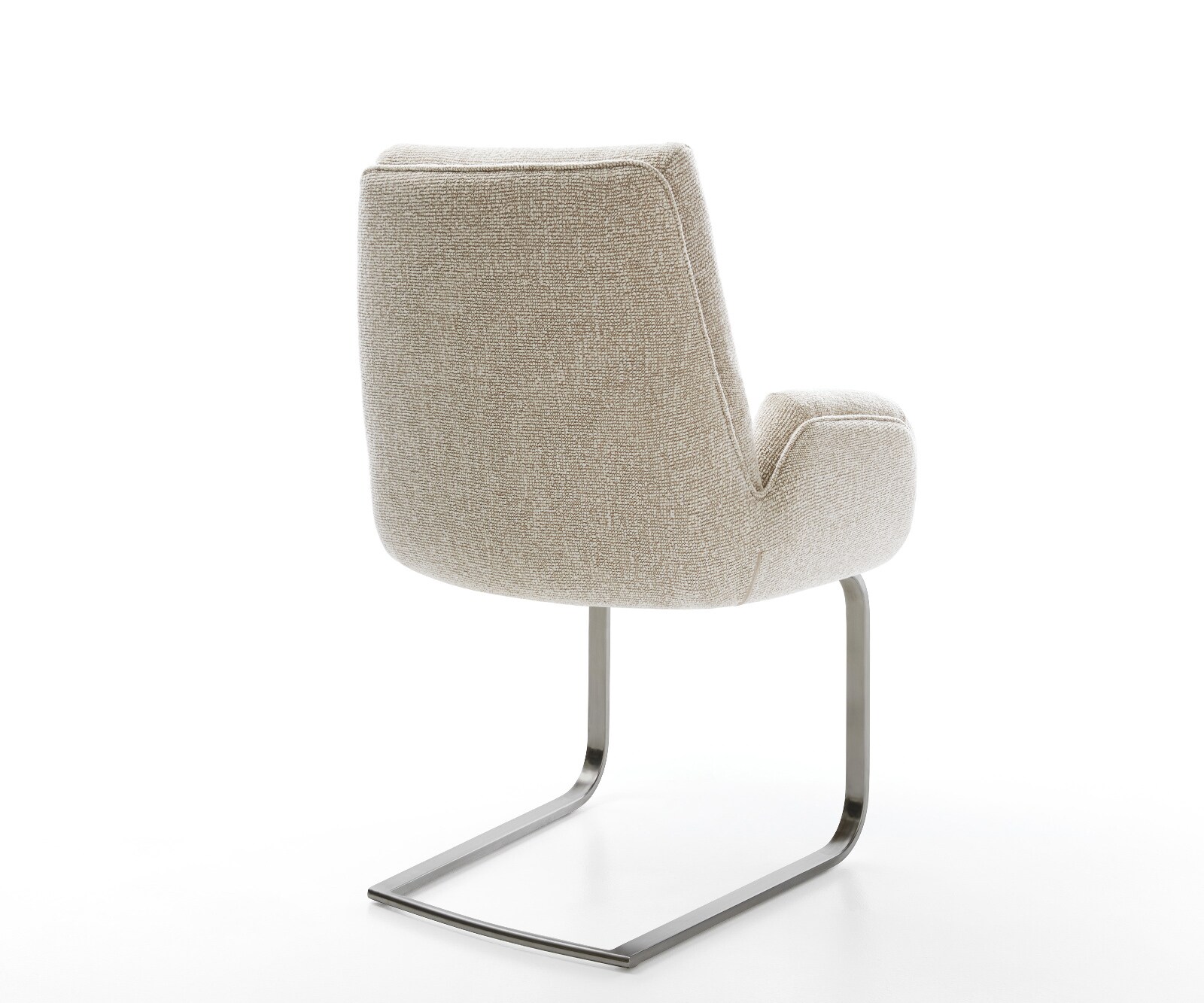 Freischwinger Clea-Flex Webstoff Soft Beige Freischwinger flach Graphit 4