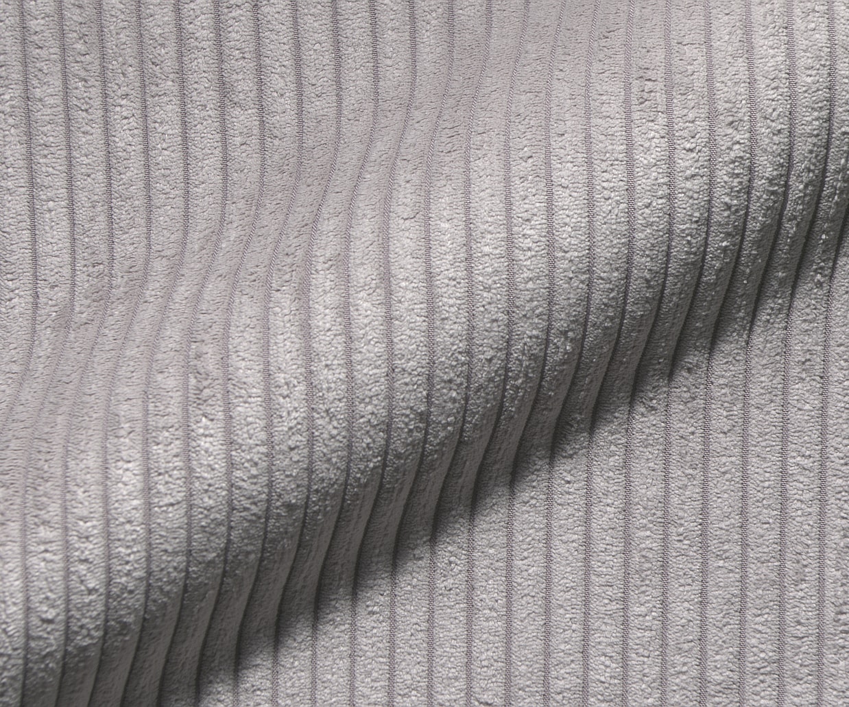 Ecksofa Sirpio XL 270x170 cm Cord Silbergrau Recamiere variabel 3