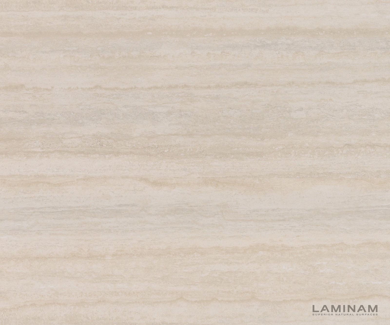 Konsolentisch Edge Polygonal 140x50 cm Keramik Laminam® Travertino Bianco Creme-Weiß Zentharo Metall Schwarz 3