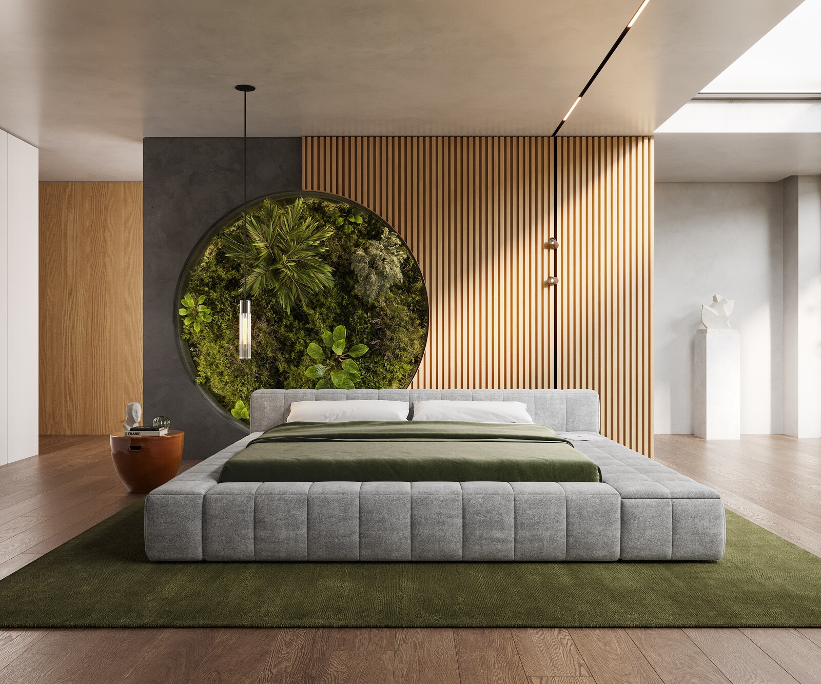 Polsterbettgestell Espazio 180x200 cm Strukturstoff Soft Grau 2