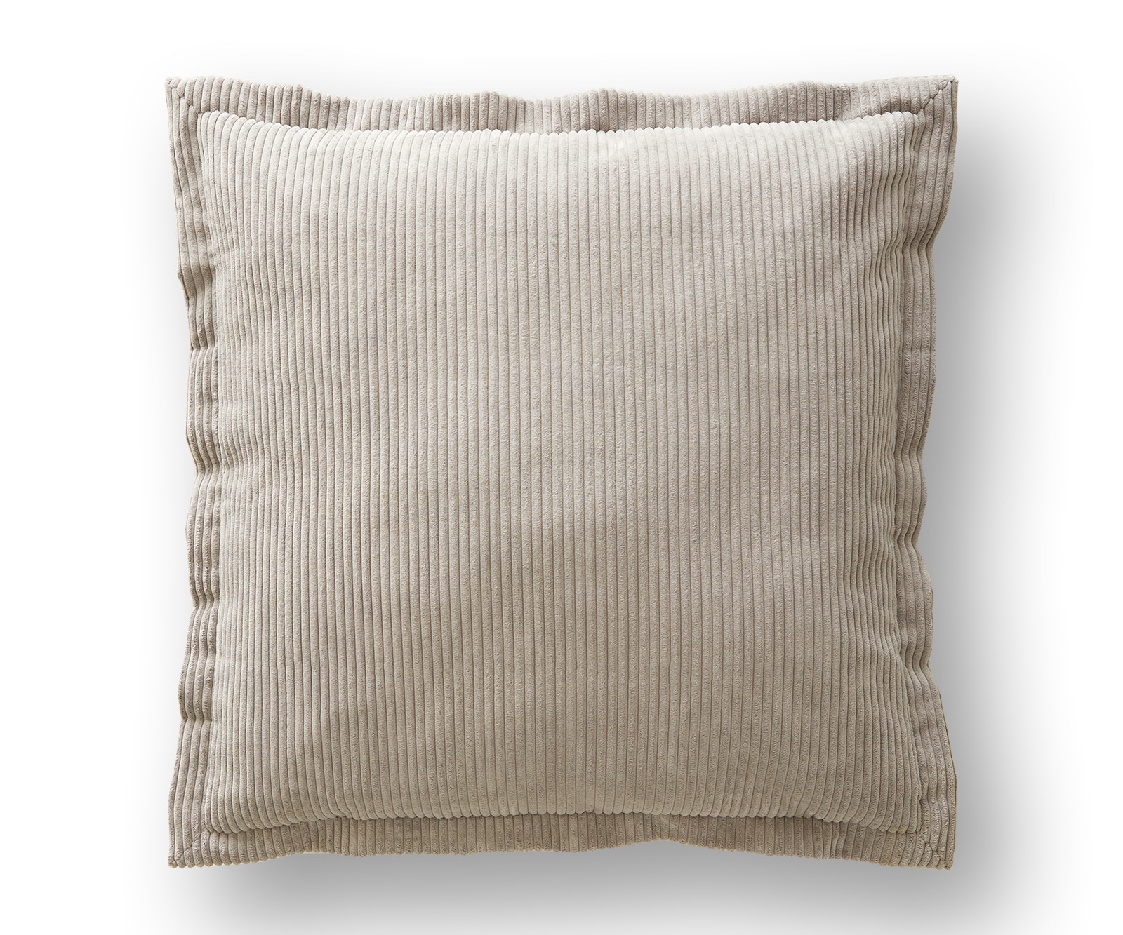 Wurfkissen Sirpio XL 85x85 Cord Beige 1 Wurfkissen Sirpio XL 85x85 Cord Beige 1