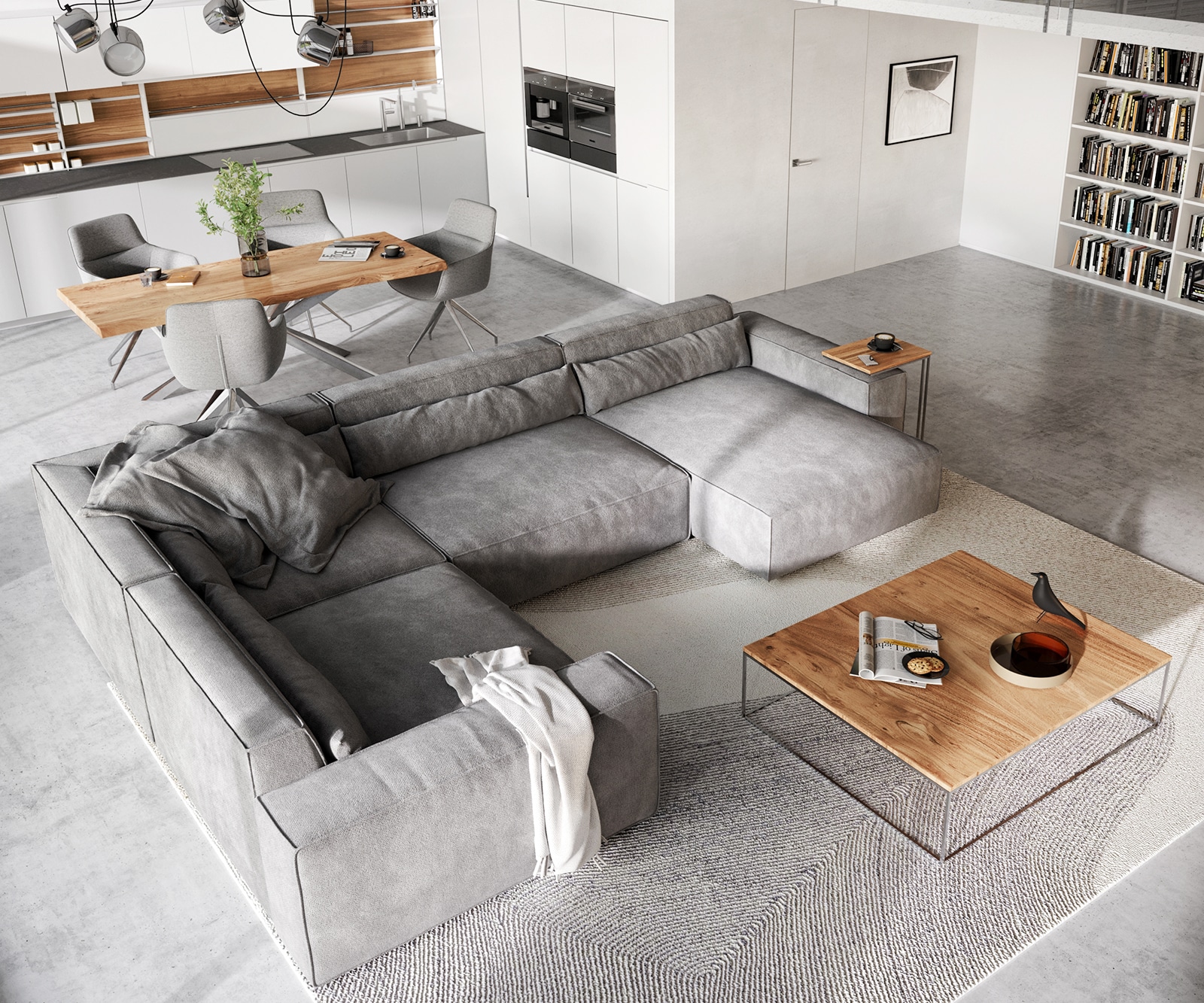 Wohnlandschaft Sirpio XL 360x260 cm Mikrofaser Taupe Recamiere variabel 3 Wohnlandschaft Sirpio XL 360x260 cm Mikrofaser Taupe Recamiere variabel 3