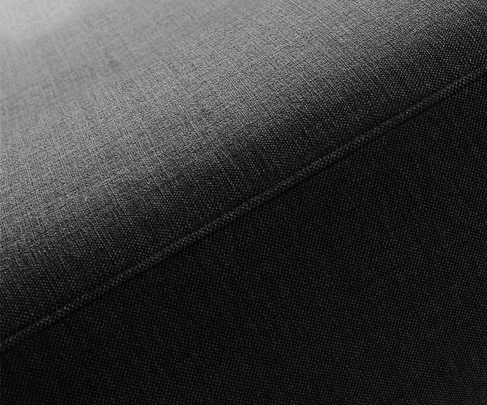 Ecksofa Floyd 300x230 Schwarz Ottomane rechts Kopfteilverstellung by W. Schillig 3