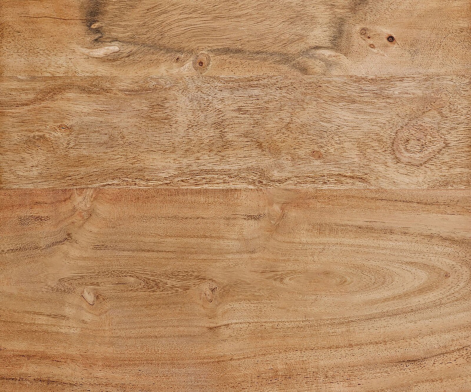 Lowboard Secara 200 cm Akazie Natur 4 Türen Marmor schwebend 2