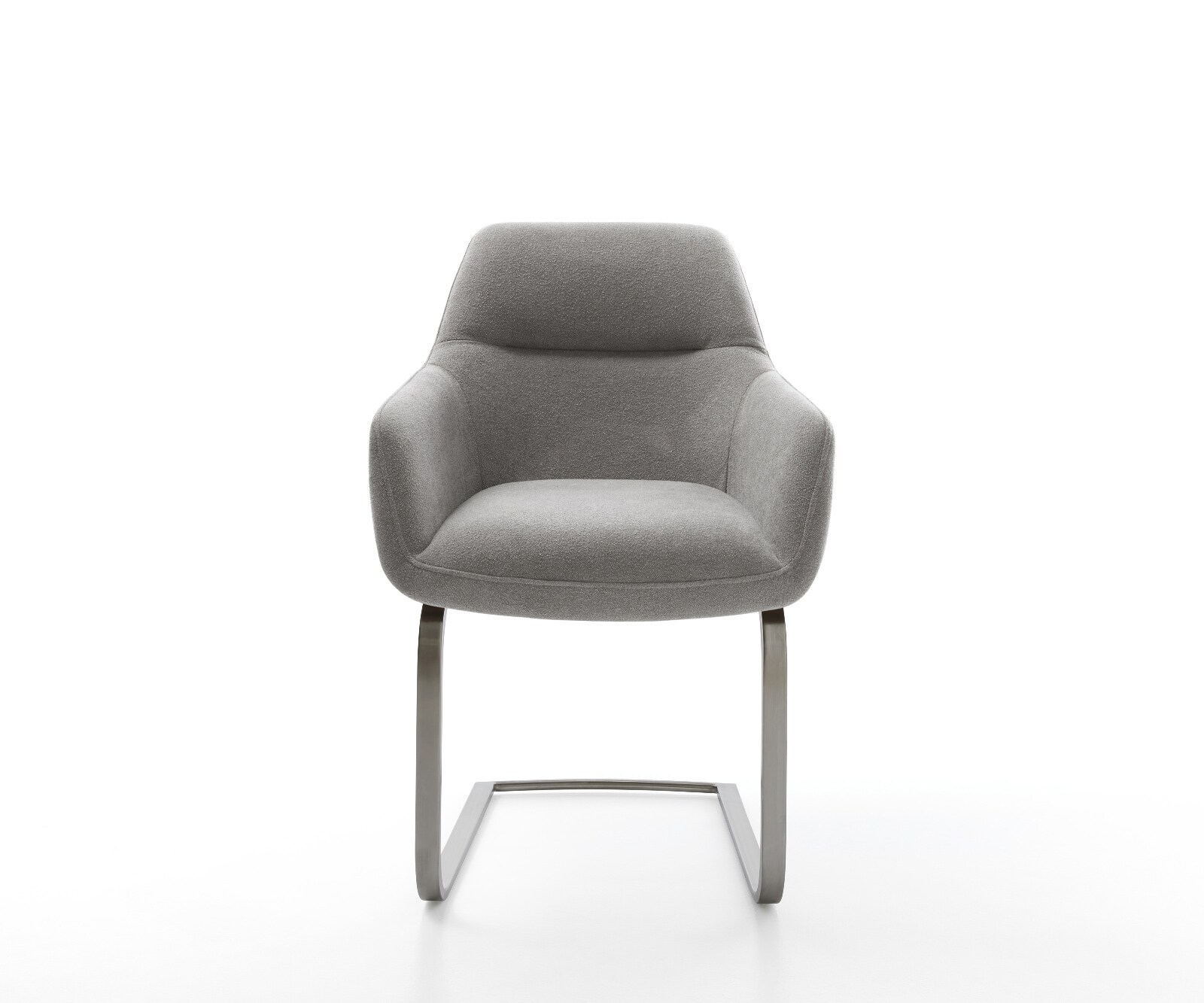 Freischwinger Pejo-Flex Strukturstoff Soft Grau Freischwinger flach Graphit Taschenfederkern 2