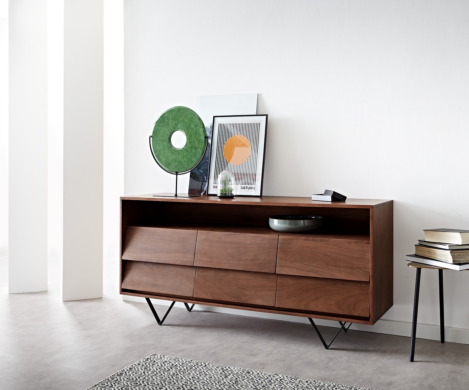 Sideboard Eloi Akazie Massiv  3