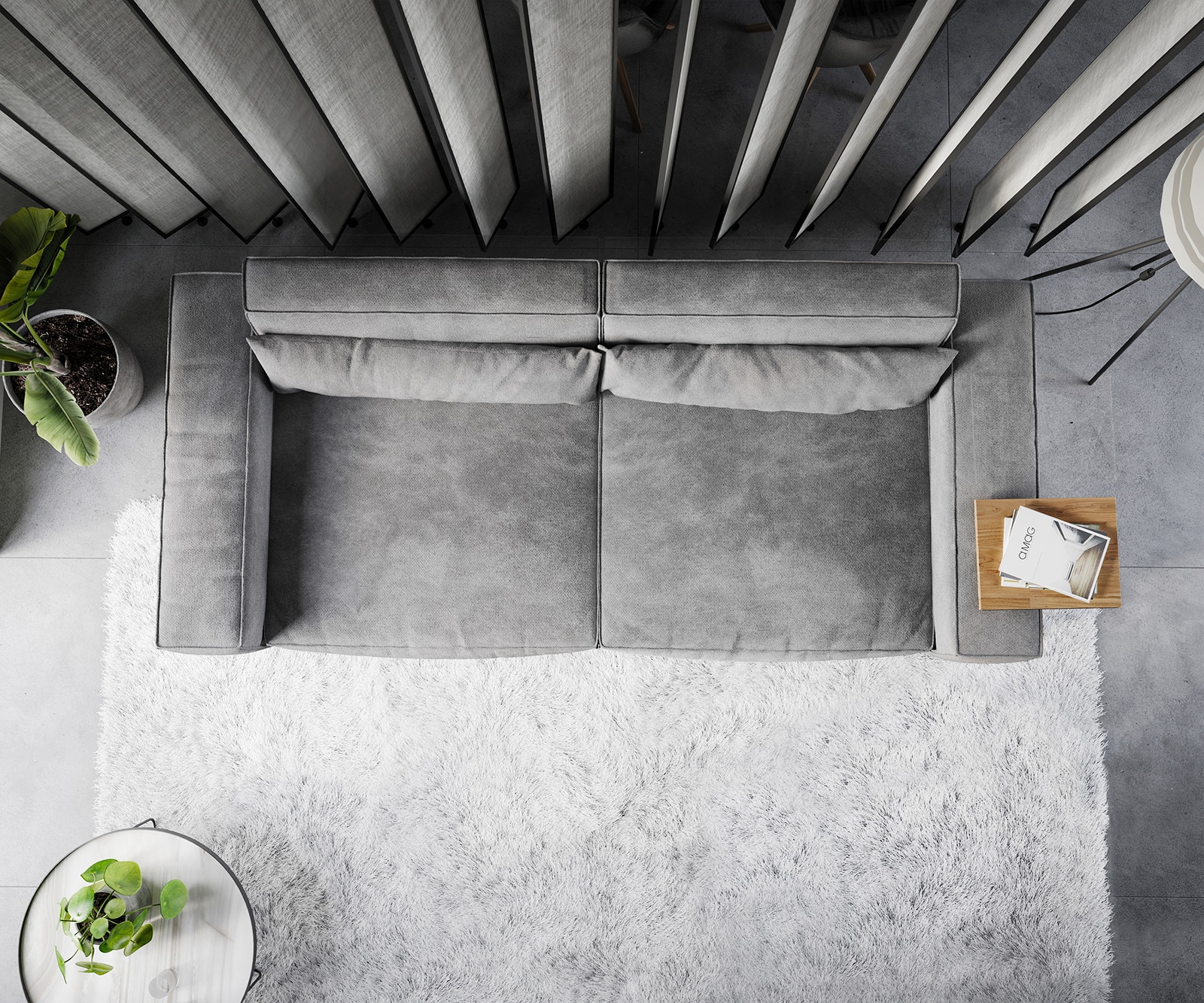 Big-Sofa Sirpio XL 270x130 cm Mikrofaser Taupe 5 Big-Sofa Sirpio XL 270x130 cm Mikrofaser Taupe 5