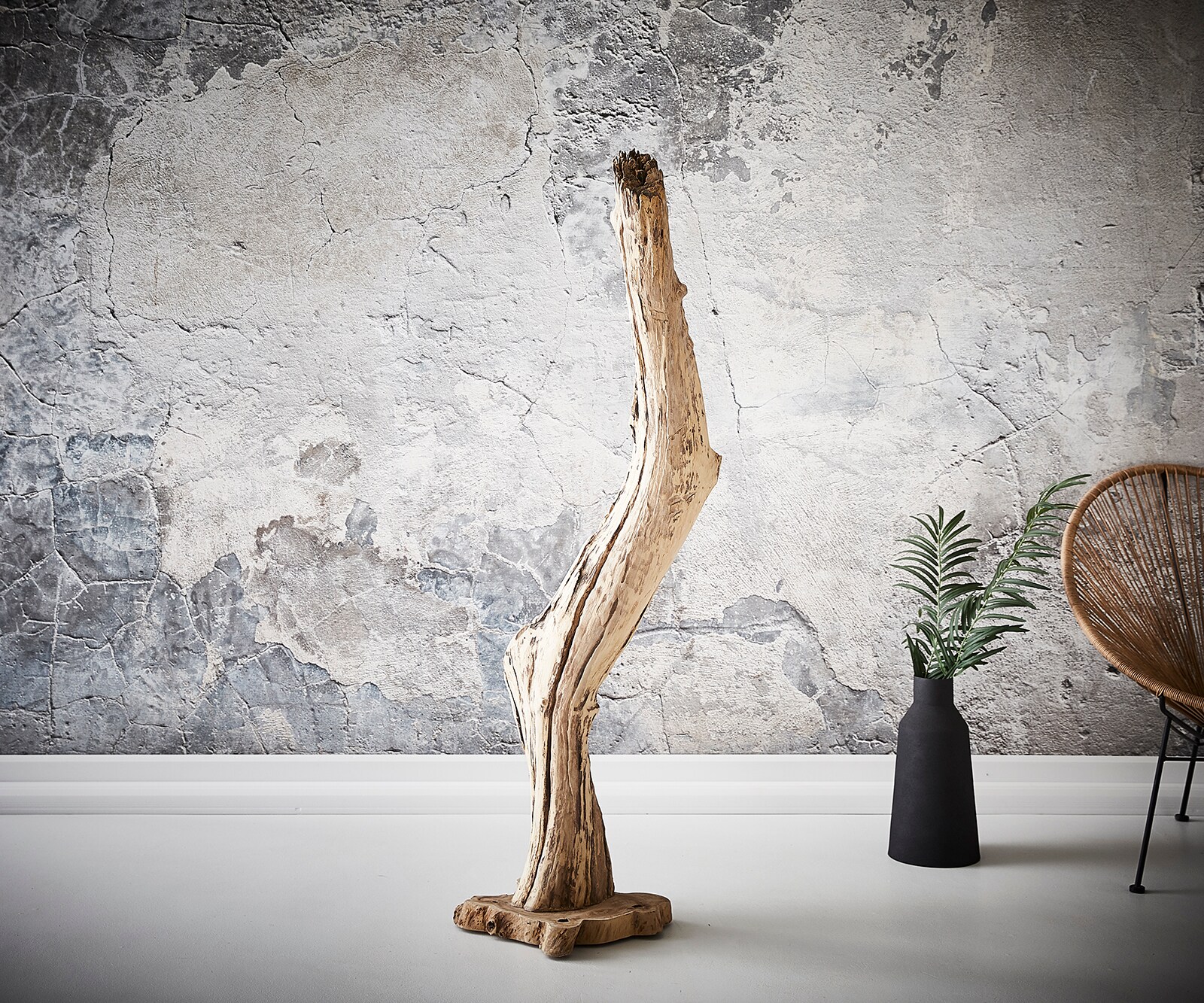 Dekoration Raiz 170-200 cm Teakholz Natur Wurzel Unikat massiv