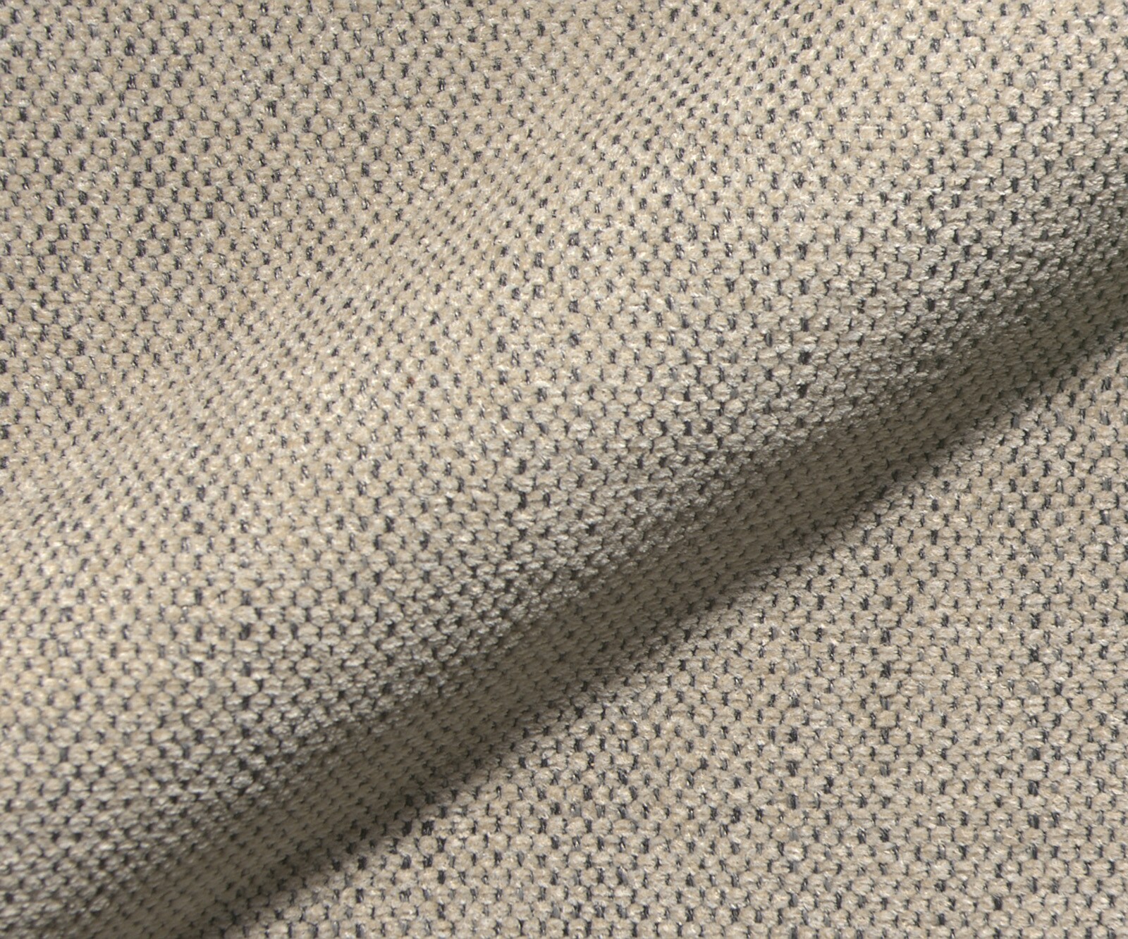 Stoffmuster Chenille Beige