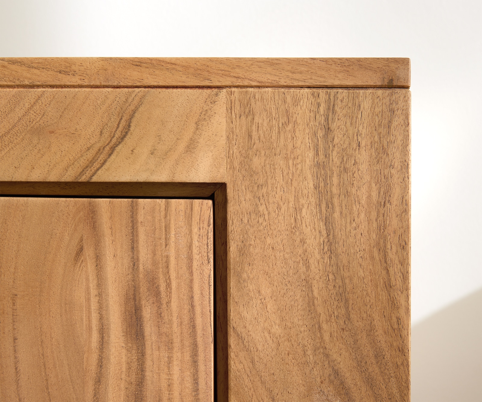 Hochschrank Solidu 45x185 cm Akazie Natur 5 Hochschrank Solidu 45x185 cm Akazie Natur 5