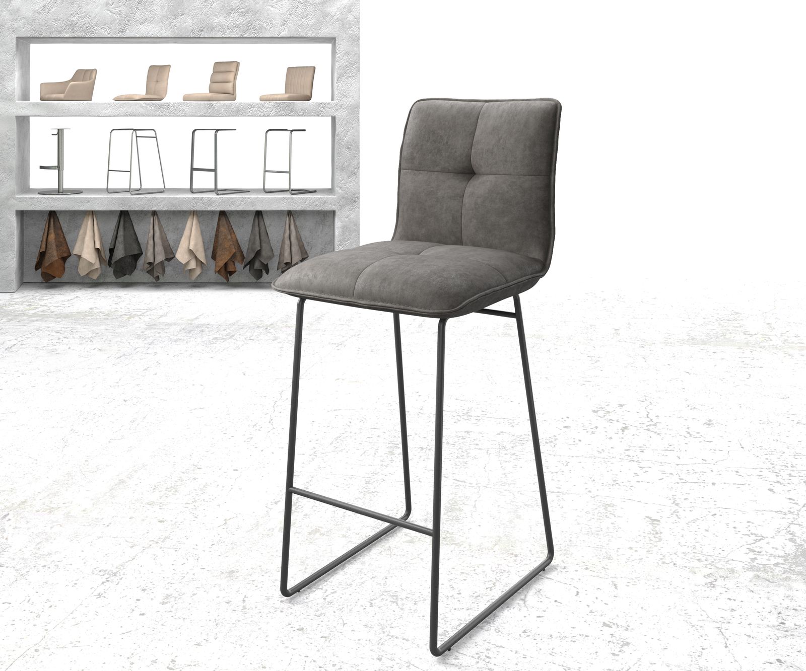 Barstuhl Maddy-Flex Polsterstuhl 2 Barstuhl Maddy-Flex Polsterstuhl 2