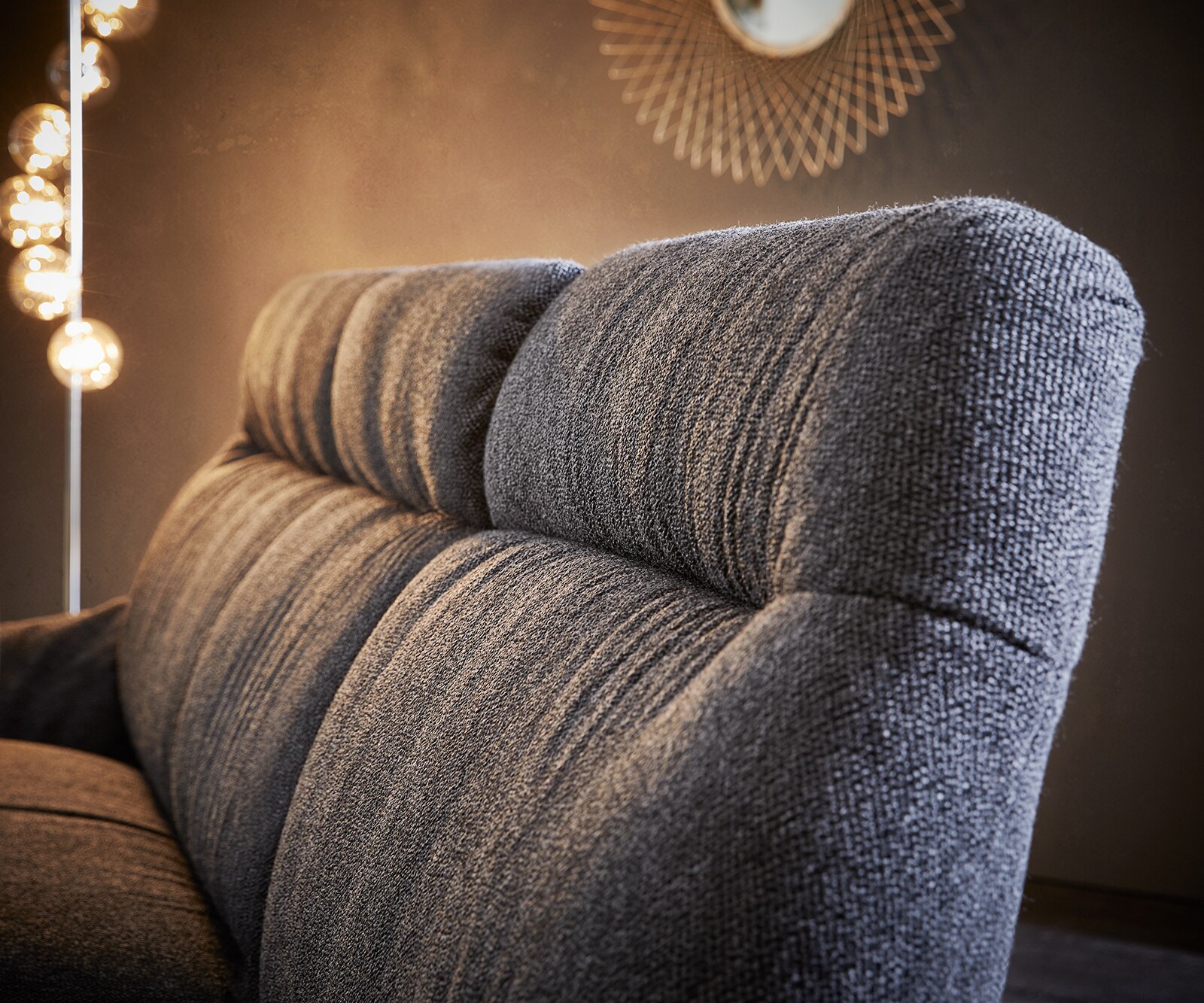 Ecksofa Shape High 305x160 Schwarz Longchair rechts by ES brand 5