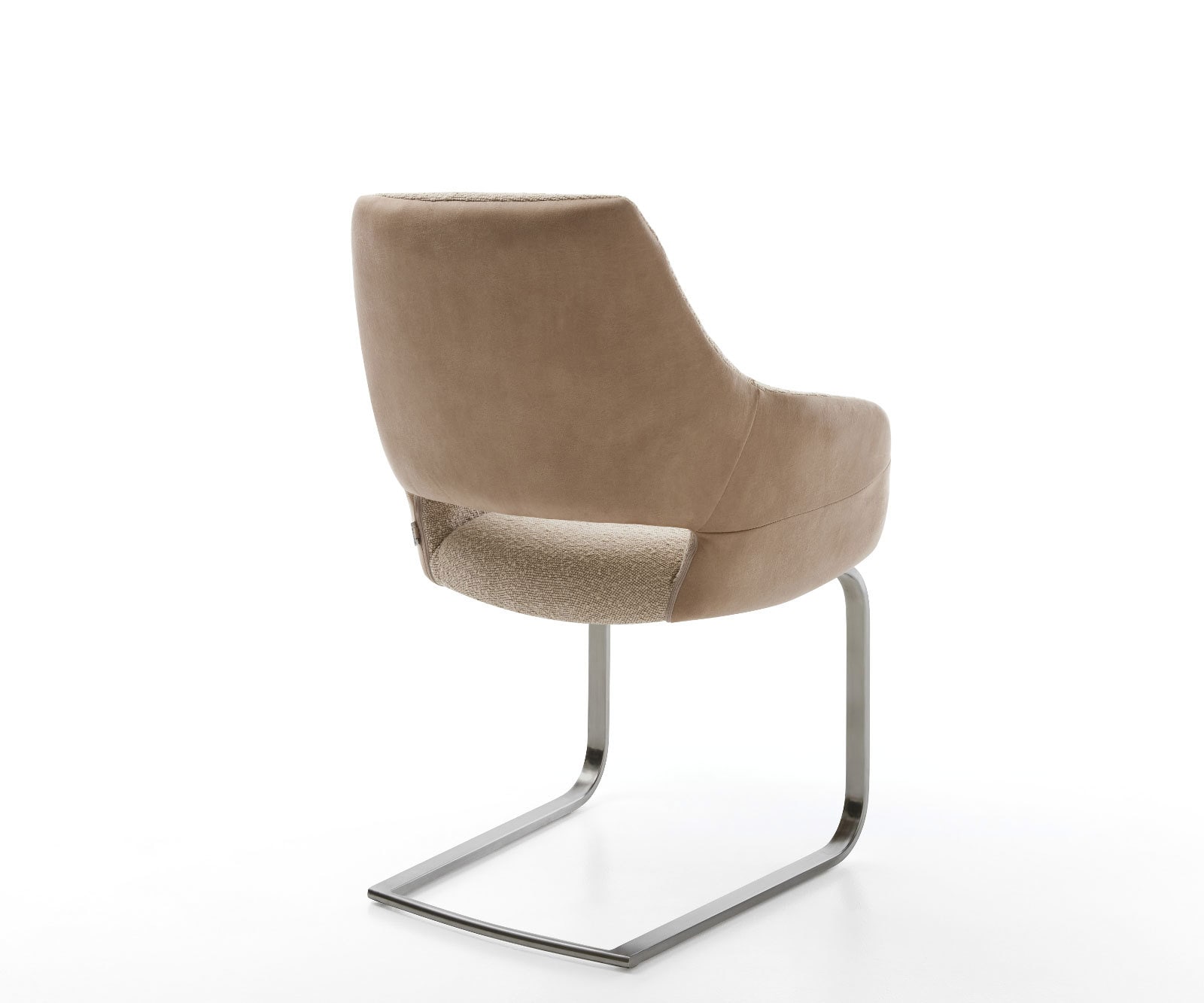 Freischwinger Yago-Flex mit Armlehnen Materialmix Schlamm Freischwinger flach Graphit Taschenfederkern 4 Freischwinger Yago-Flex mit Armlehnen Materialmix Schlamm Freischwinger flach Graphit Taschenfederkern 4