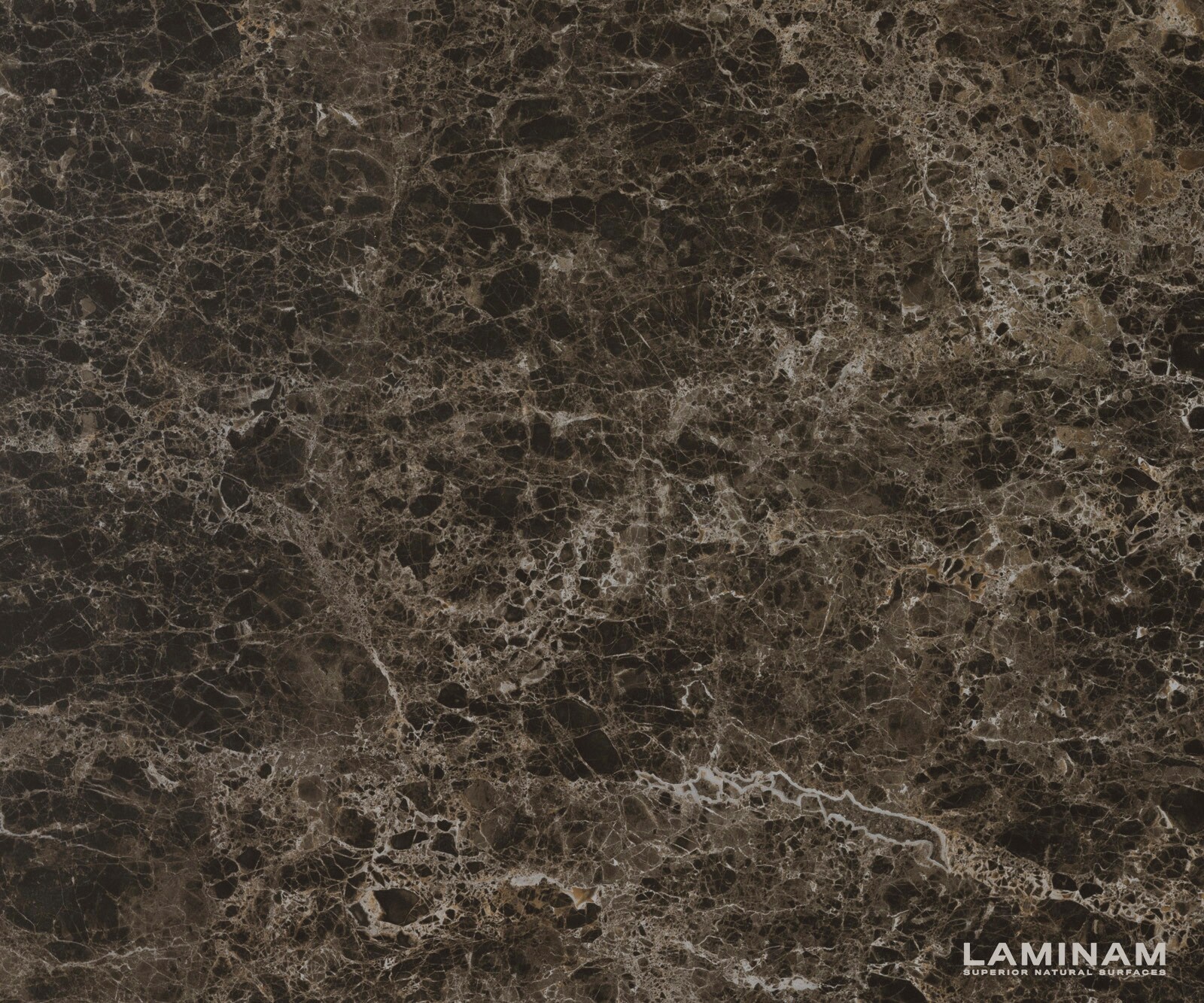 Couchtisch Edge Boot 90x90 cm Keramik Laminam® Emperador Extra Lucidato Dunkelbraun Trive Metall Schwarz 3