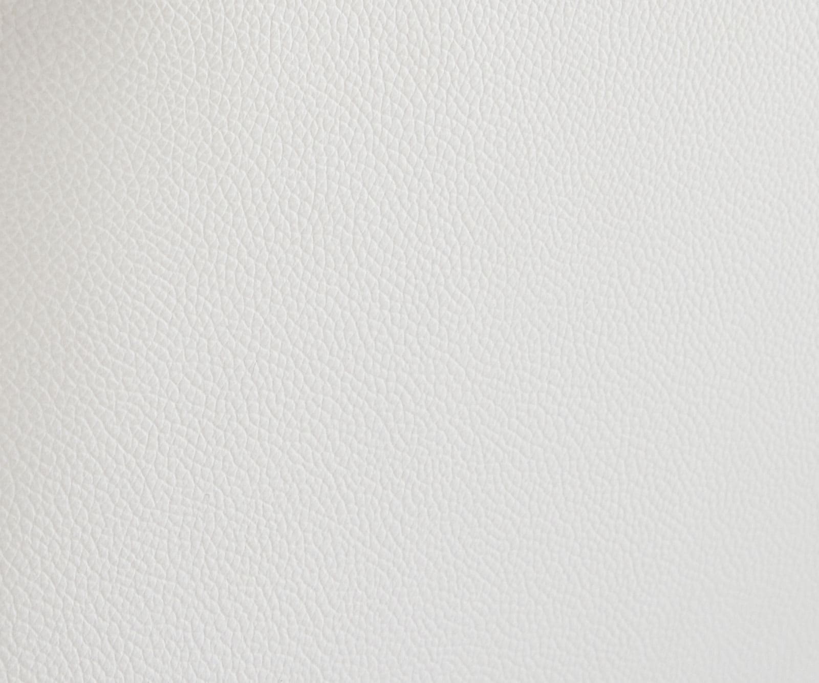 Stoffmuster Flex Echt-Leder Weiß