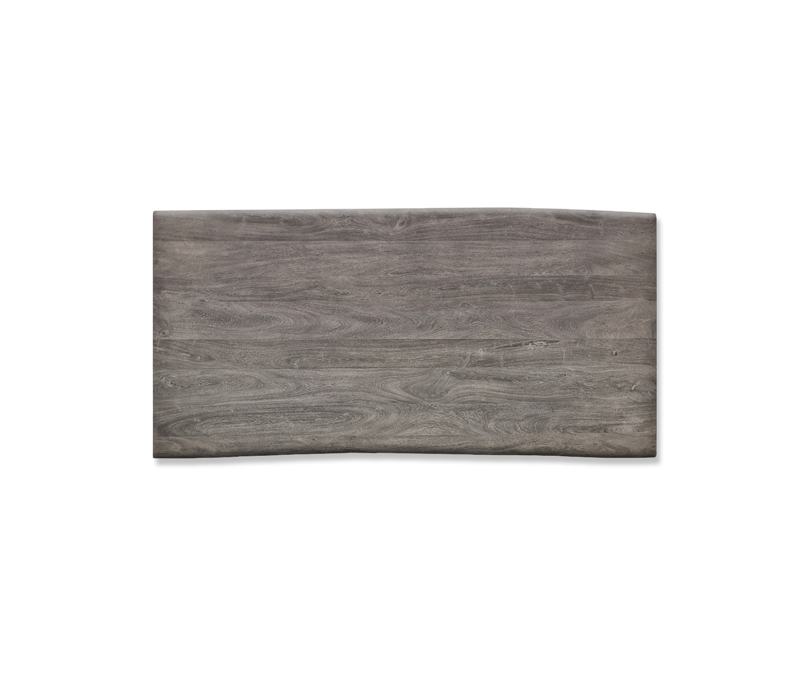 Esstisch Edge 200x100 XL Akazie Platin Metall Schräg Live-Edge 2 Esstisch Edge 200x100 XL Akazie Platin Metall Schräg Live-Edge 2
