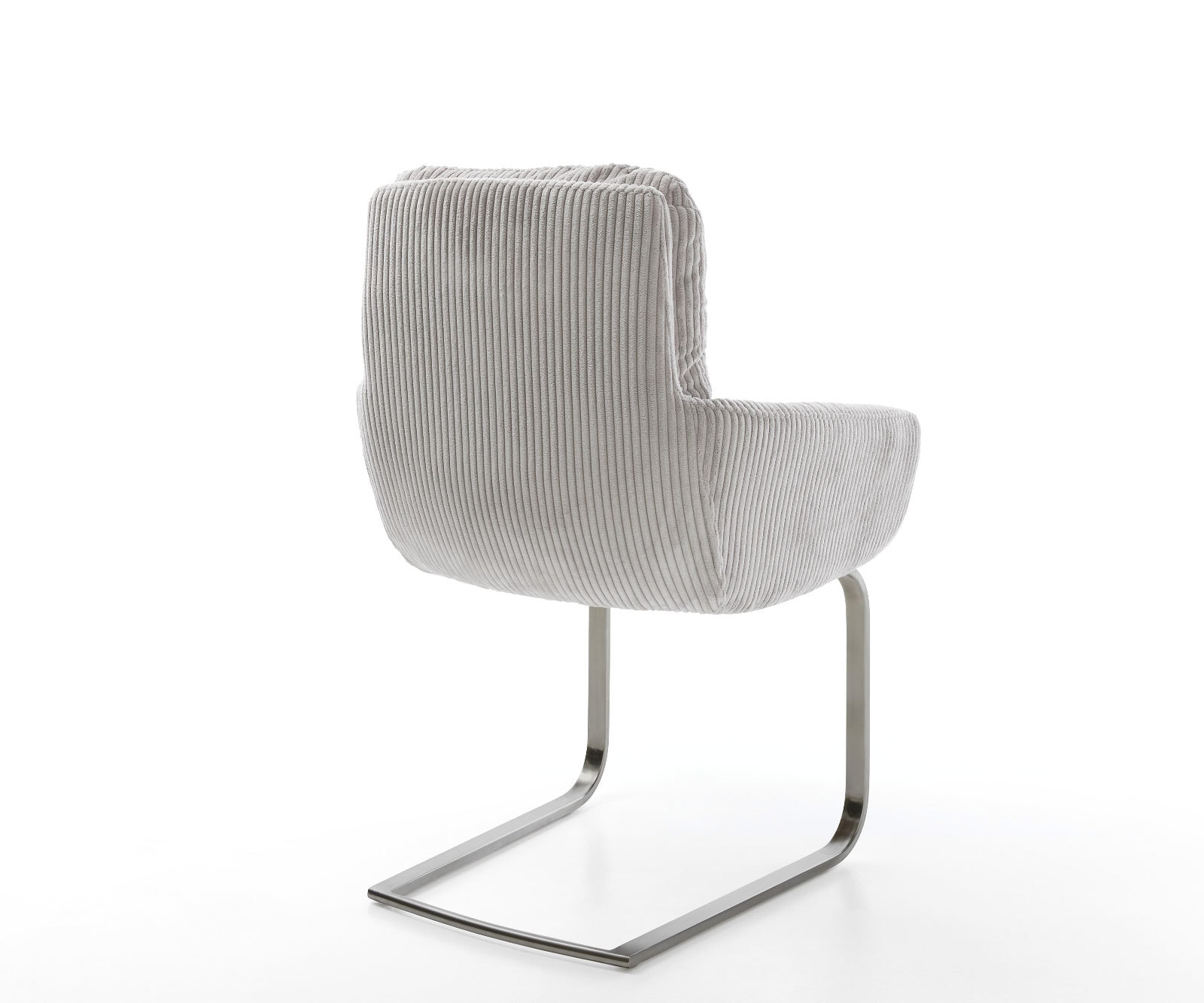 Freischwinger Abelia-Flex mit Armlehnen Cord Silbergrau Freischwinger flach Graphit 4 Freischwinger Abelia-Flex mit Armlehnen Cord Silbergrau Freischwinger flach Graphit 4