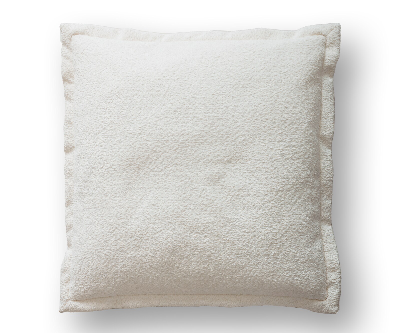 Wurfkissen Sirpio 70x70 Bouclé Creme-Weiß