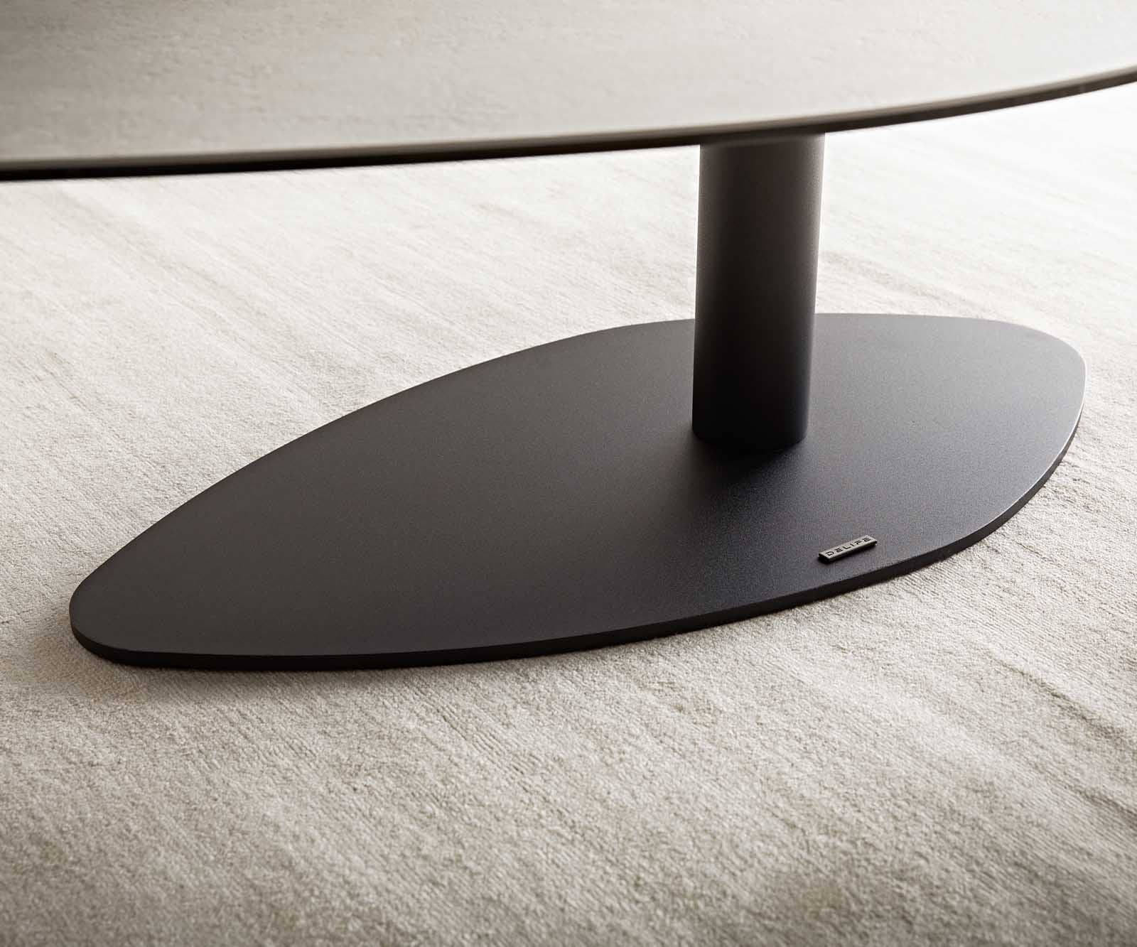 Couchtisch Vibana 140x80 cm Keramik Aspetto Concreto Betonfarbig Gestell Metall Schwarz 6 Couchtisch Vibana 140x80 cm Keramik Aspetto Concreto Betonfarbig Gestell Metall Schwarz 6