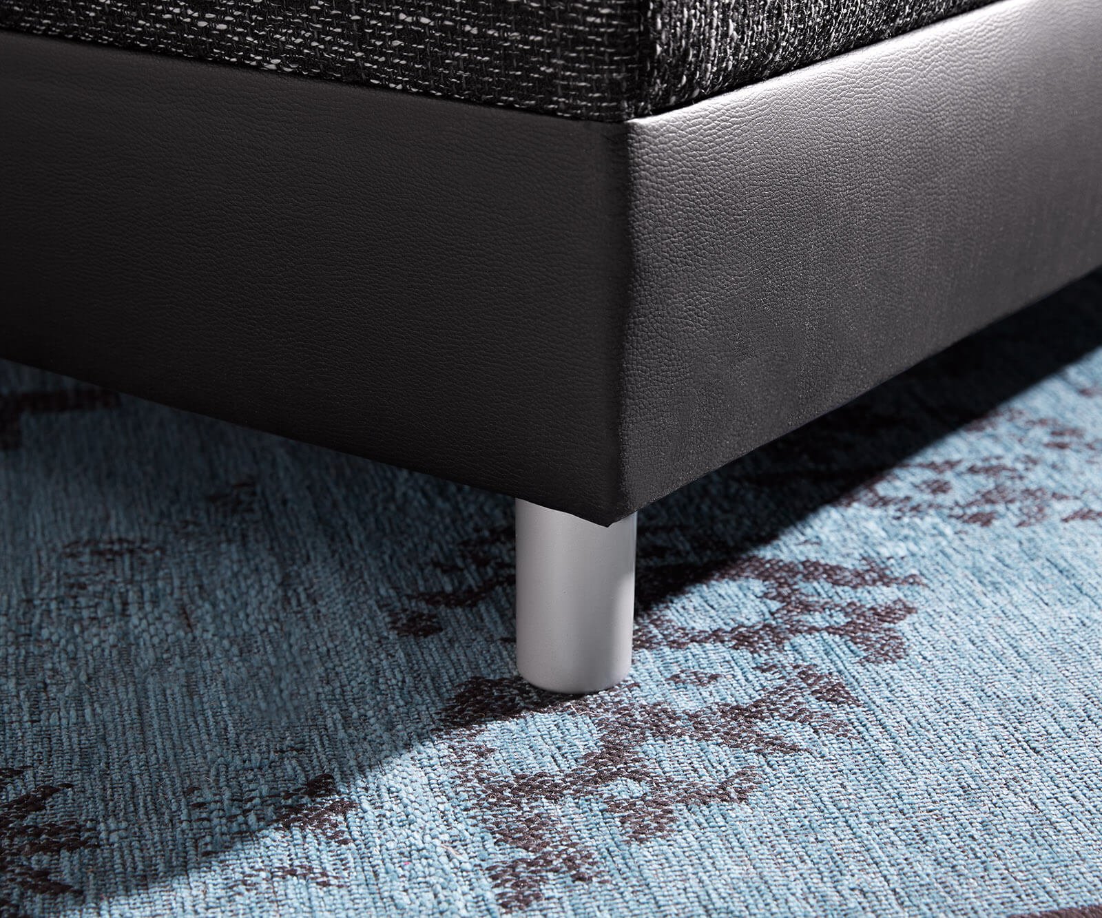 Hocker Clovis B98 x T83 Schwarz Modul Kunstleder 6