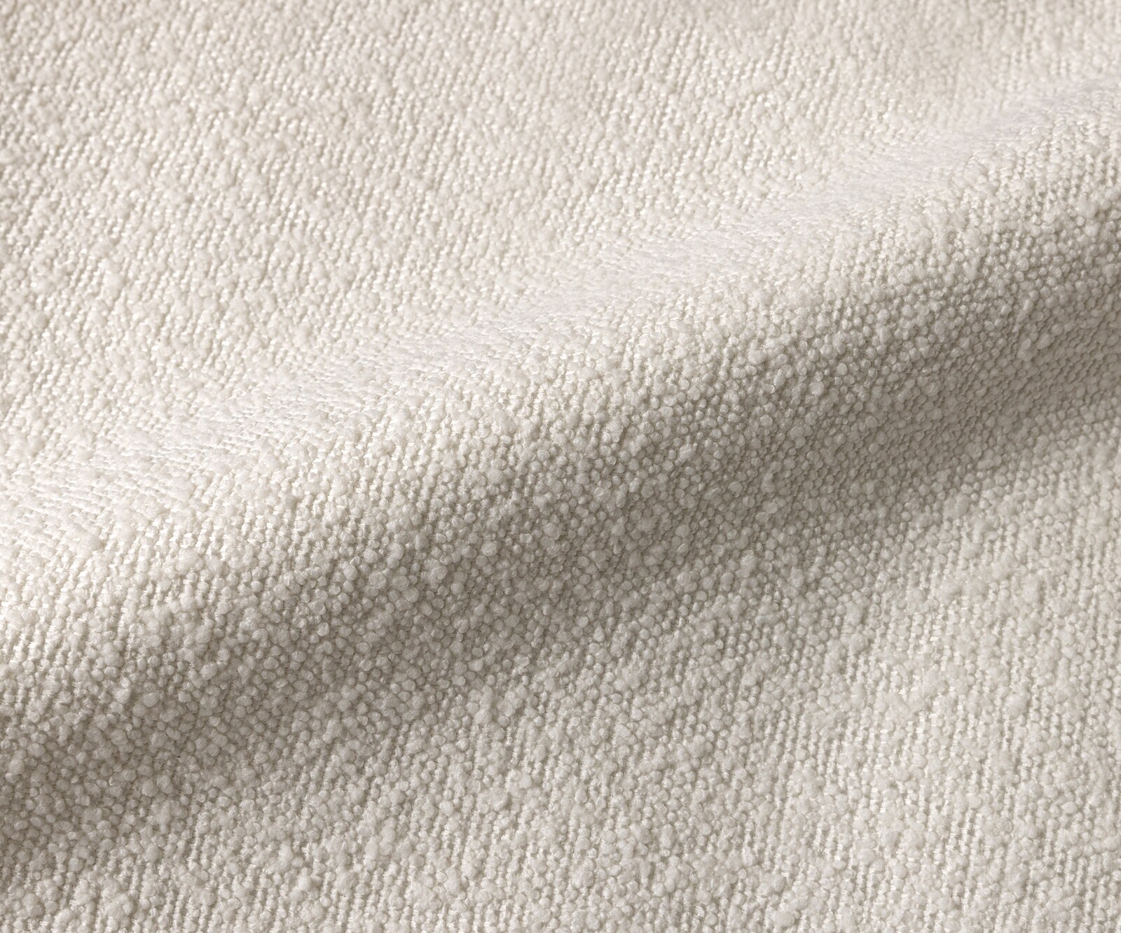 Polsterbettgestell Perlla 180x200 cm Bouclé Creme-Weiß 2