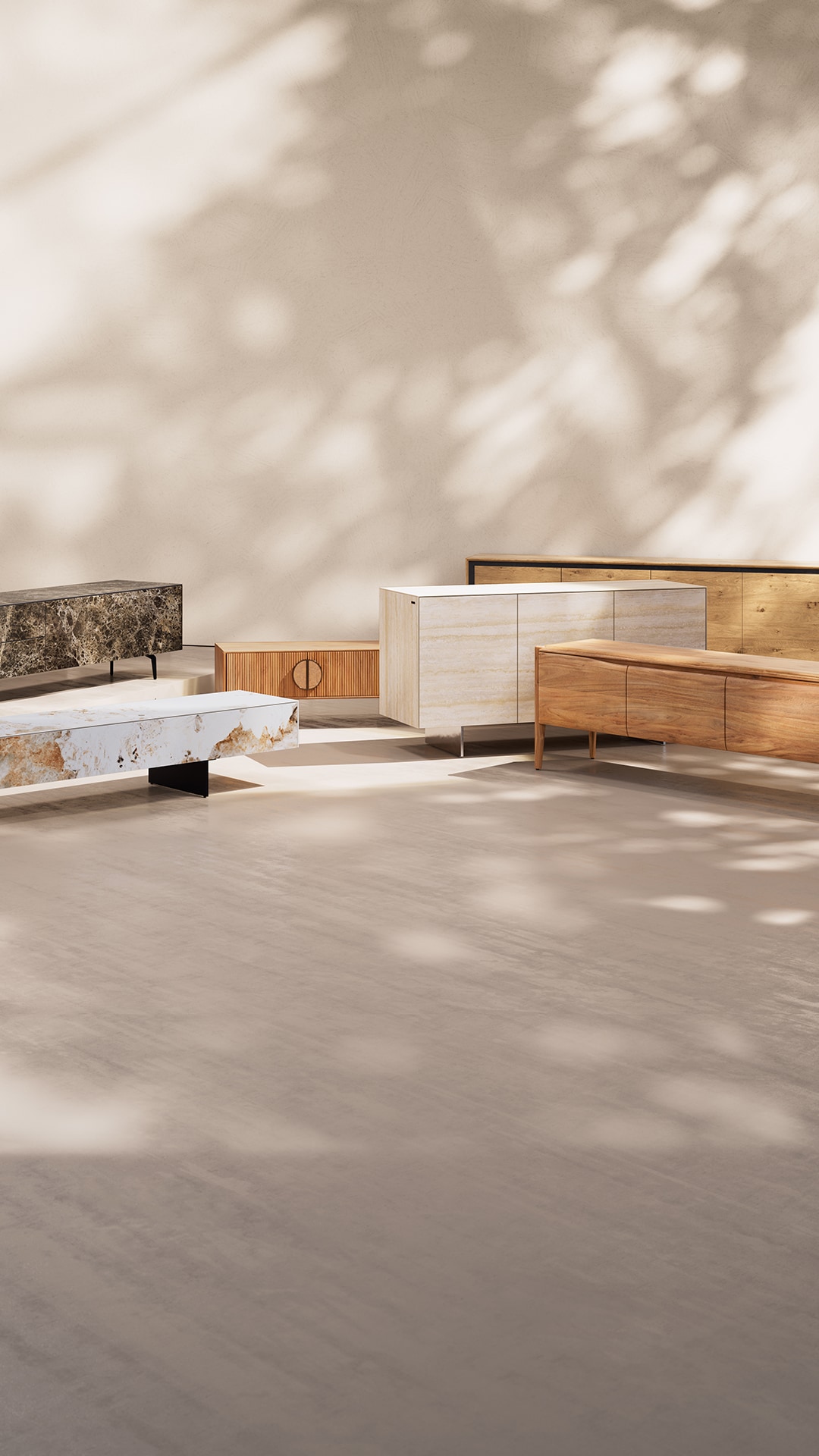 5 verschidene Flex Stühle von Delife