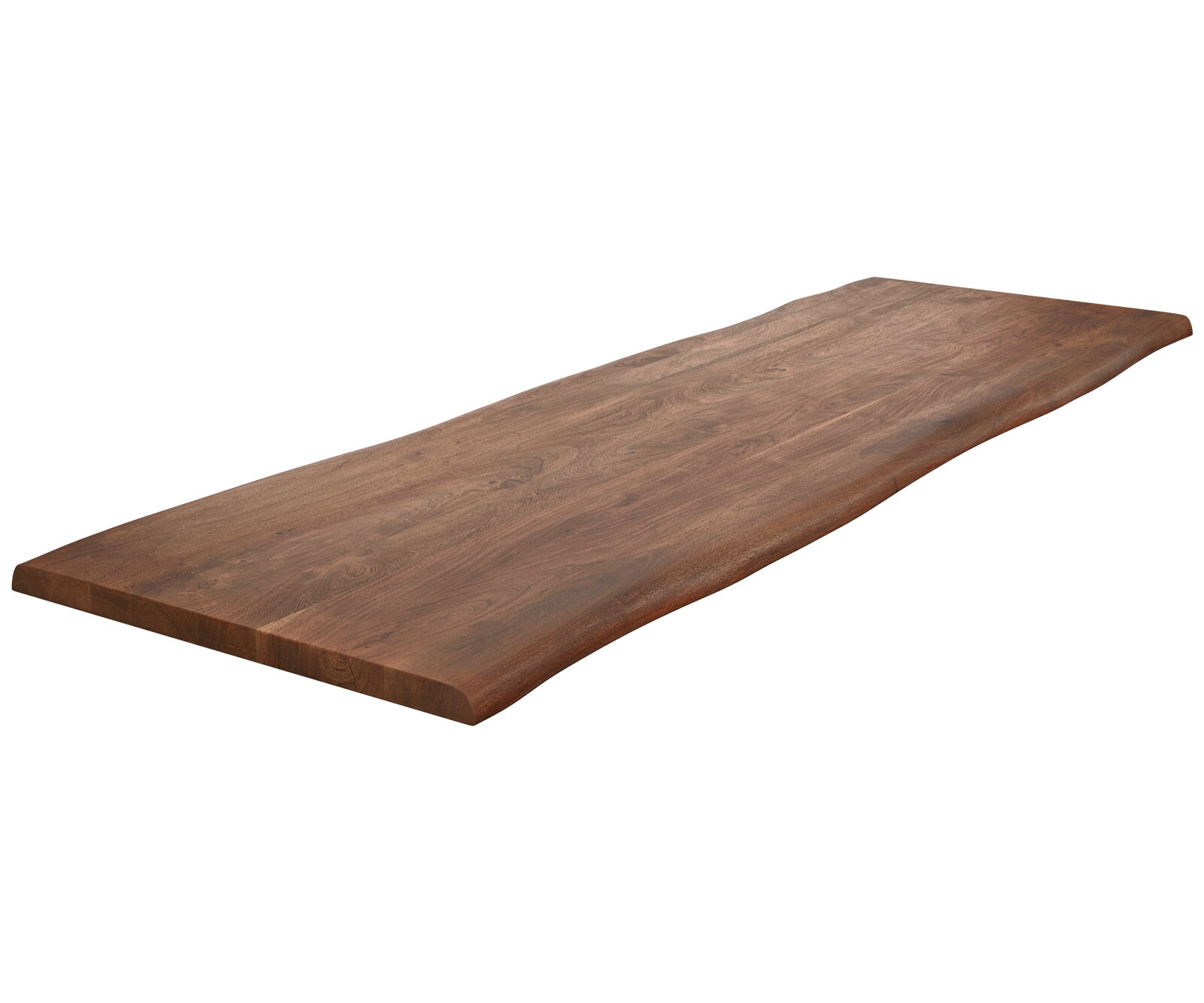 Esstischplatte Edge 300x100cm XL Akazie Braun Live-Edge