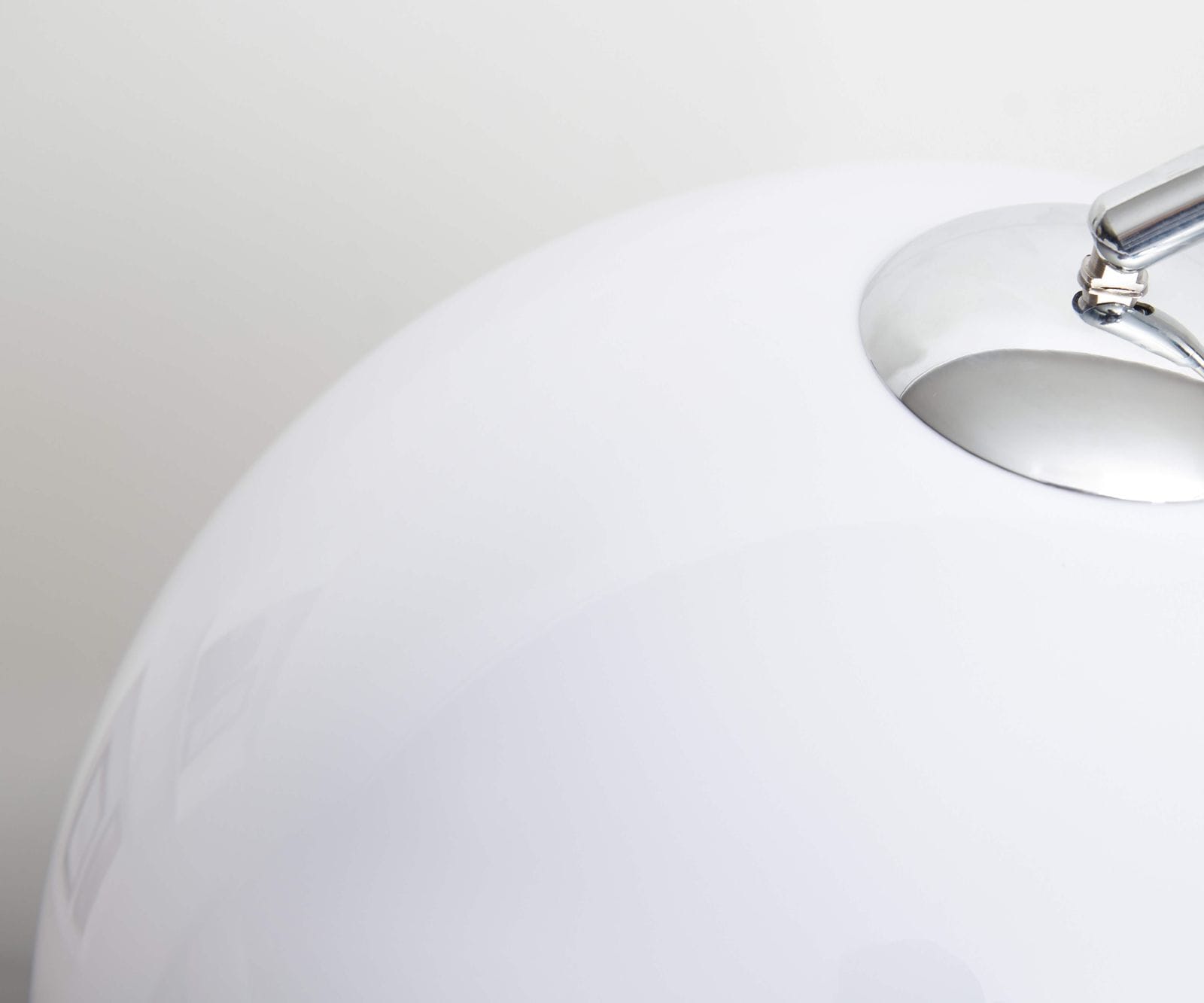 Bogenleuchte Big-Deal Eco Silber Weiss Betonfuß höhenverstellbar 3