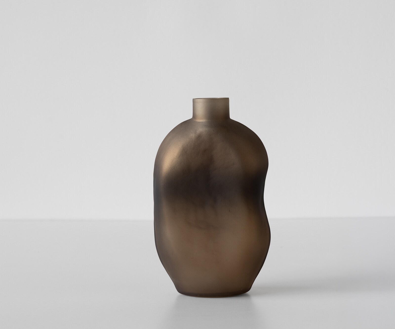 Vase Mireva B15 x T9 x H27 cm Glas Aurum Mundgeblasen 1