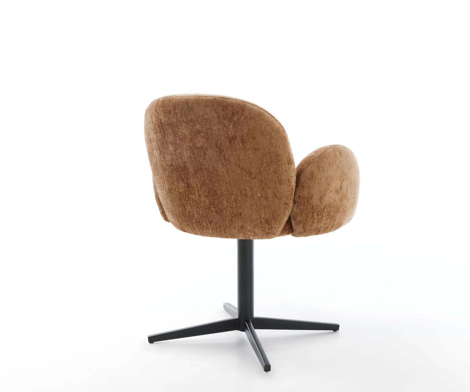 Drehstuhl Nube-Flex mit Armlehnen Chenille Rost Fußkreuz Schwarz 360° drehbar Taschenfederkern 4 Drehstuhl Nube-Flex mit Armlehnen Chenille Rost Fußkreuz Schwarz 360° drehbar Taschenfederkern 4