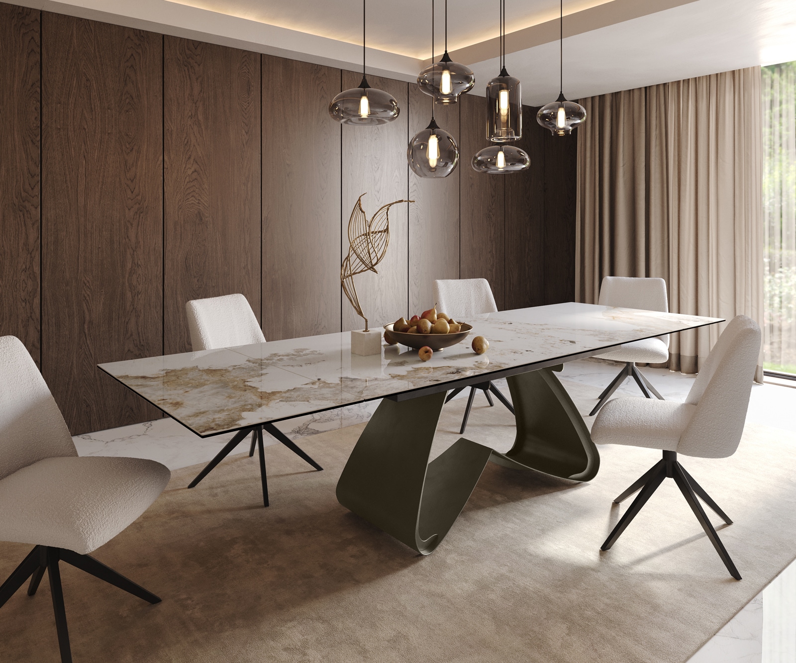 DELIFE Esstisch Edge, Keramik Minas Melange günstig online kaufen