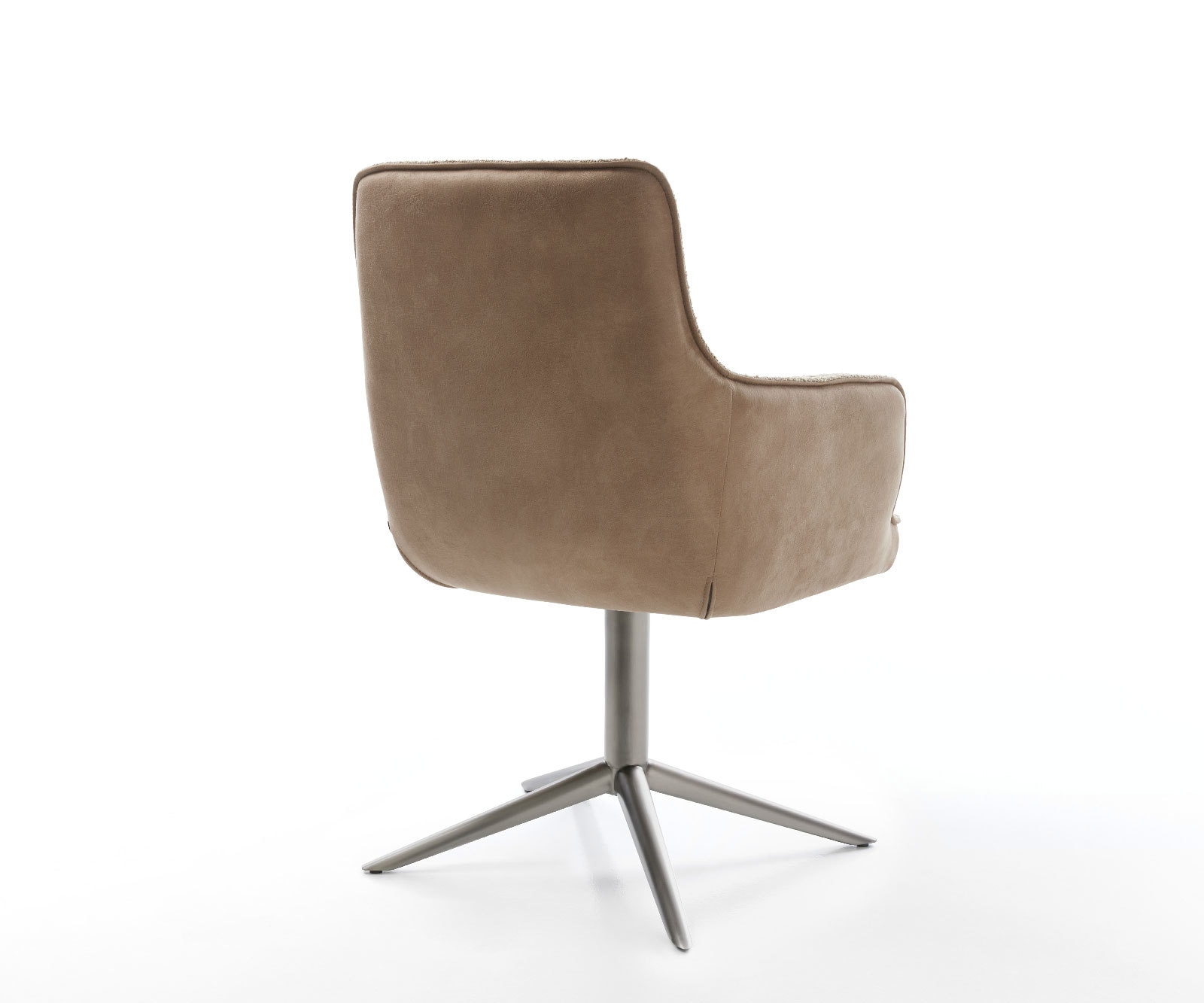 Drehstuhl Heira-Flex mit Armlehnen Materialmix Schlamm Fußkreuz Graphit 360° drehbar Wippfunktion Taschenfederkern 4 Drehstuhl Heira-Flex mit Armlehnen Materialmix Schlamm Fußkreuz Graphit 360° drehbar Wippfunktion Taschenfederkern 4