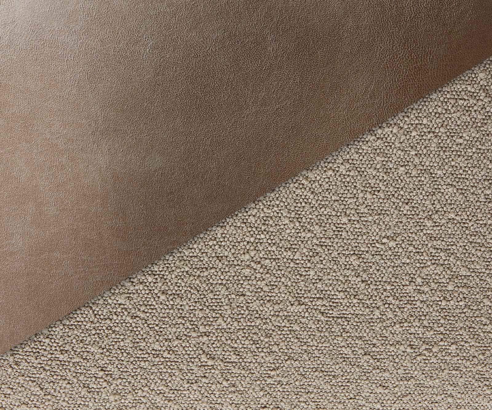 Freischwinger Vinka-Flex mit Armlehnen Materialmix Schlamm Freischwinger flach Effektfinish Titan Taschenfederkern 3